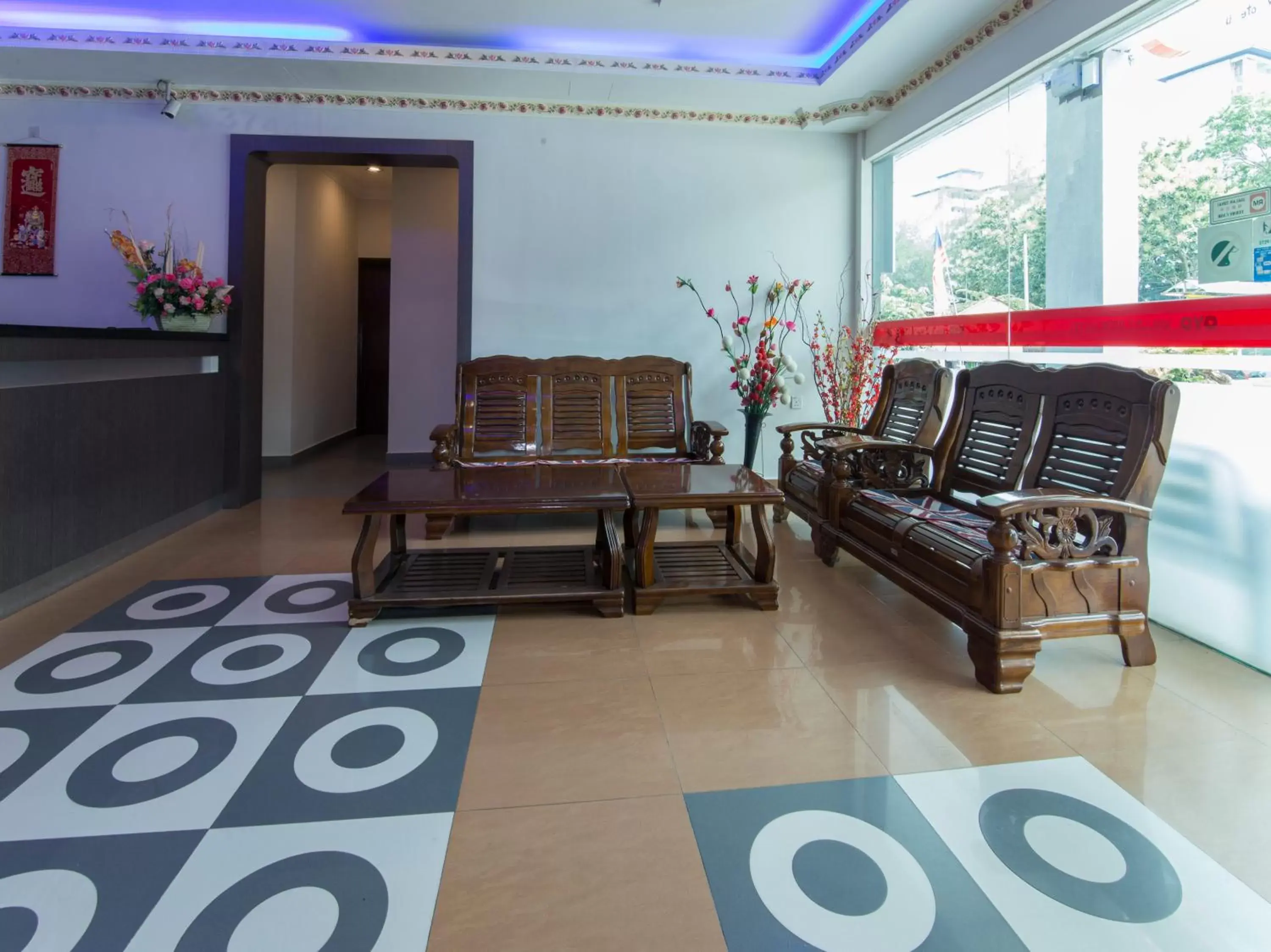 Seating area in Super OYO 44088 Valley View Hotel