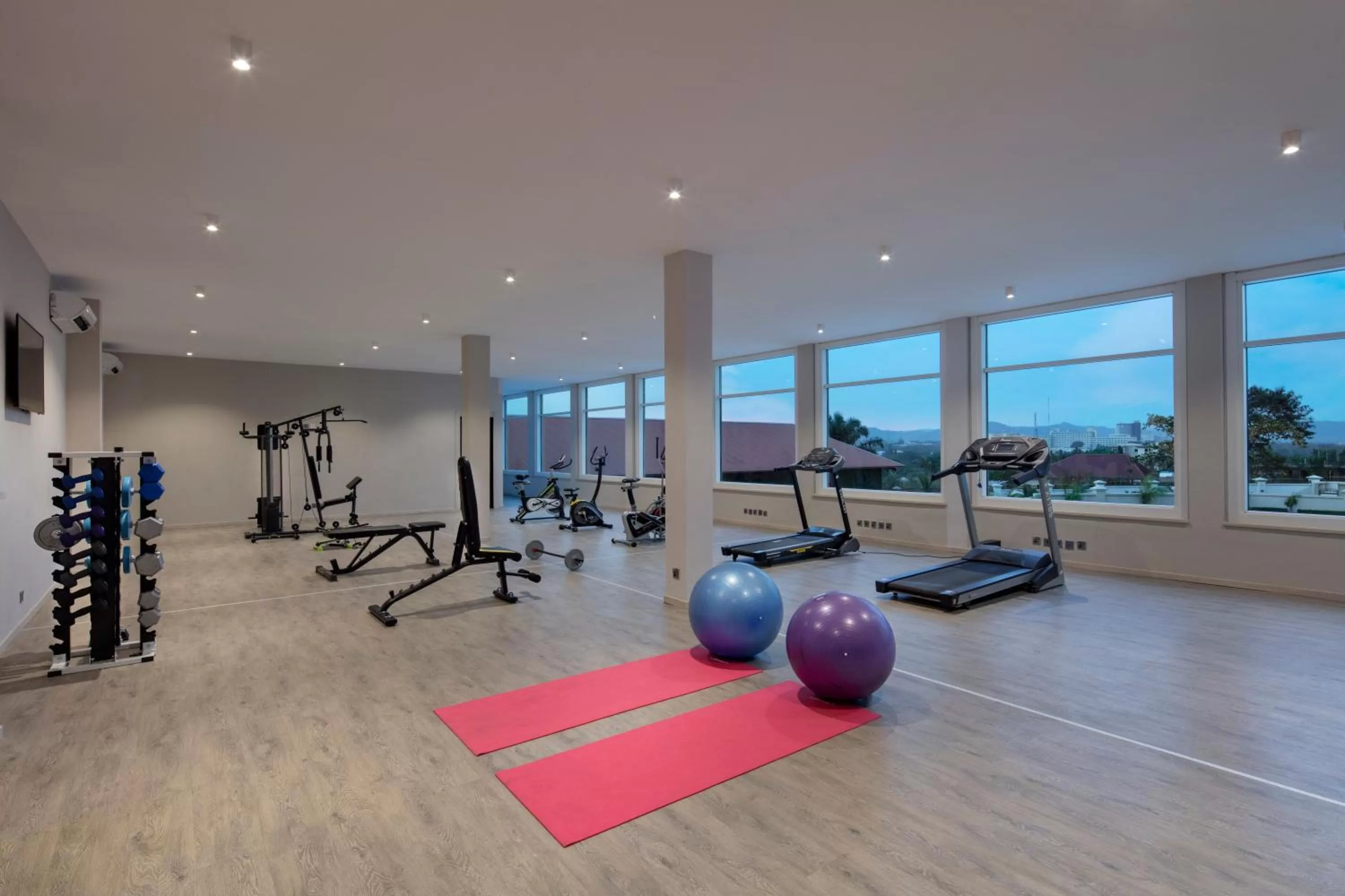 Fitness centre/facilities in Fraser Suites Abuja