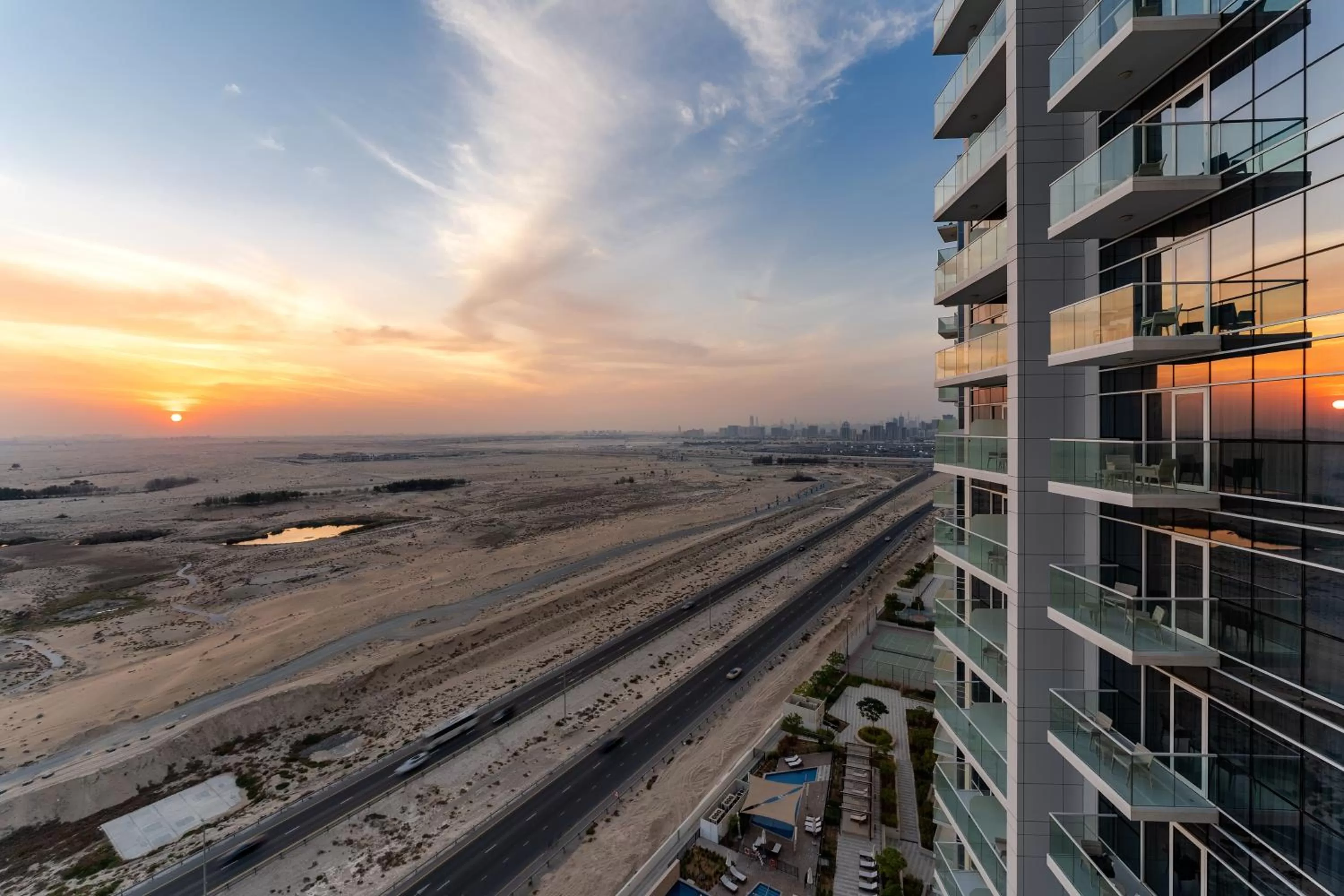 View (from property/room) in Radisson Dubai Damac Hills