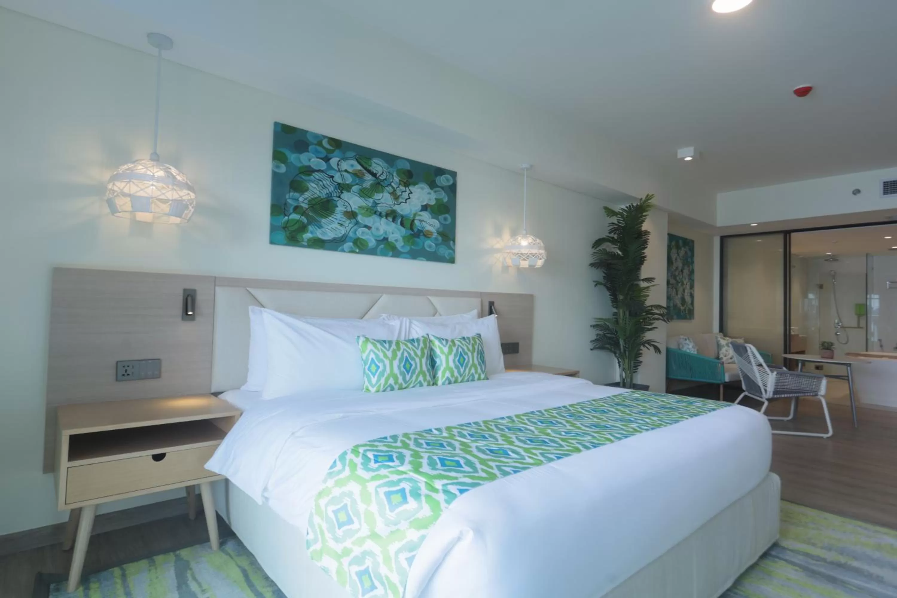 Bed in Lime Resort El Nido