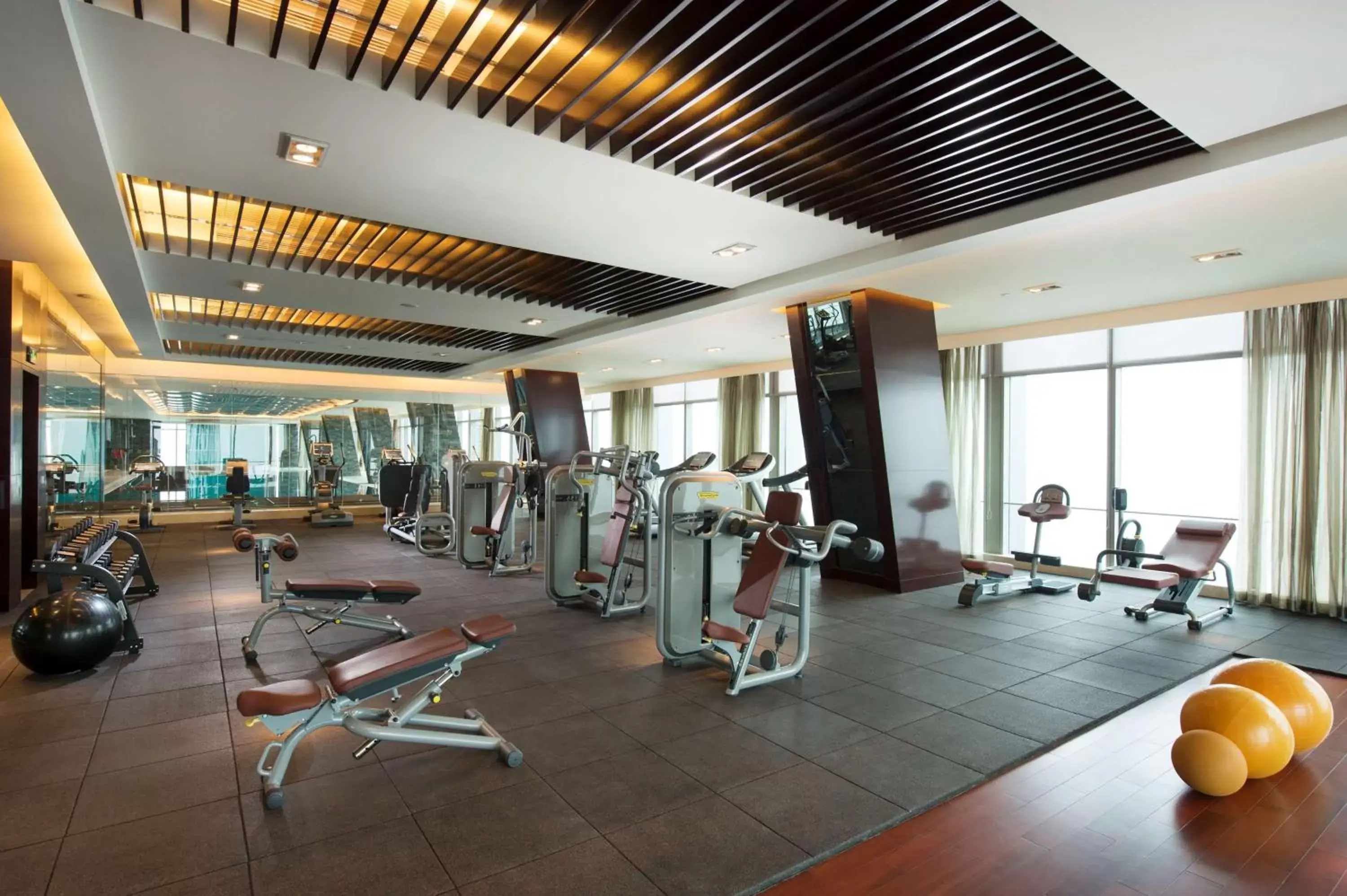 Fitness centre/facilities in Hilton Shijiazhuang Fitness centre/facilities in Hilton Shijiazhuang