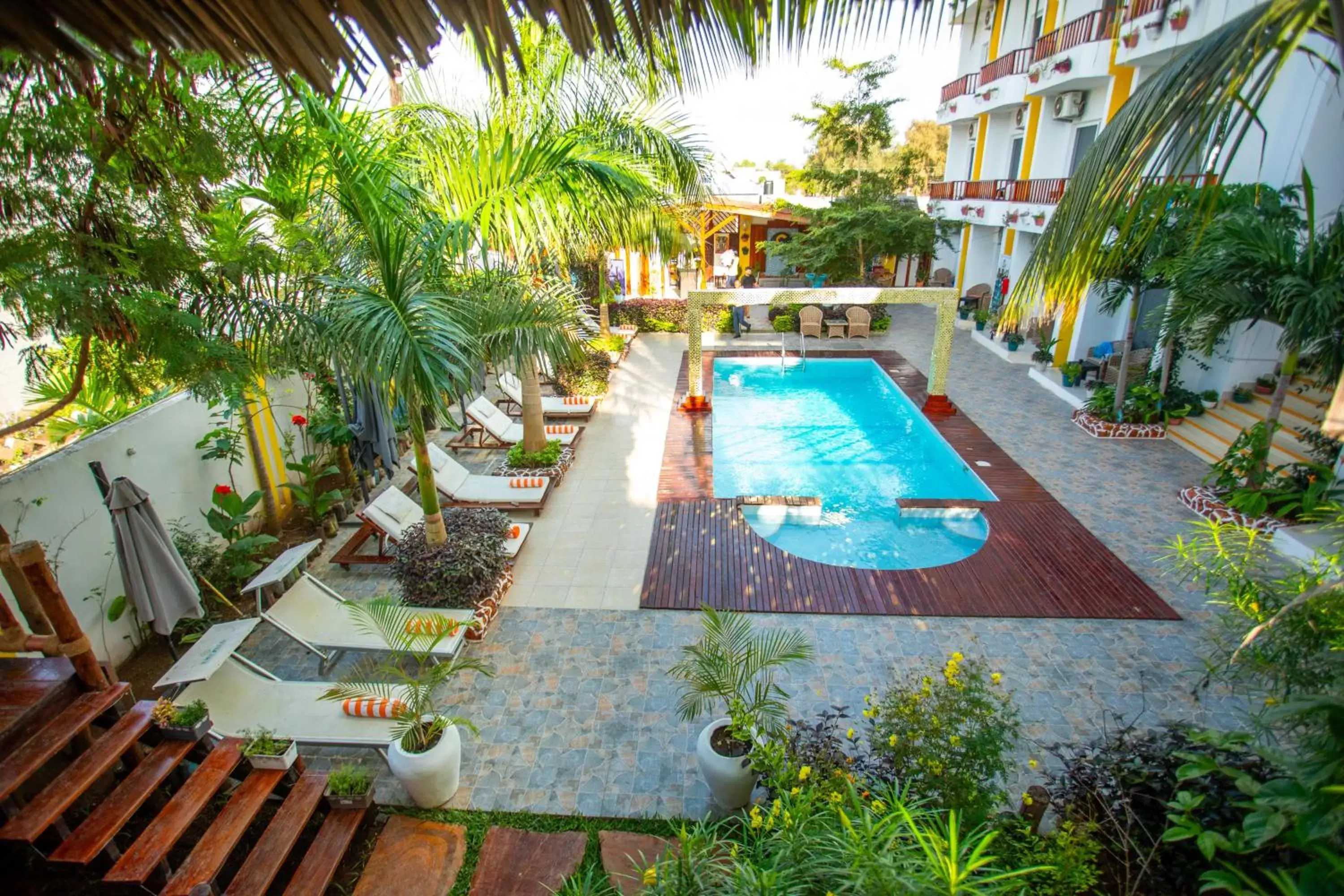 Garden view, Pool View in Canary Nungwi Hotel & Free SPA