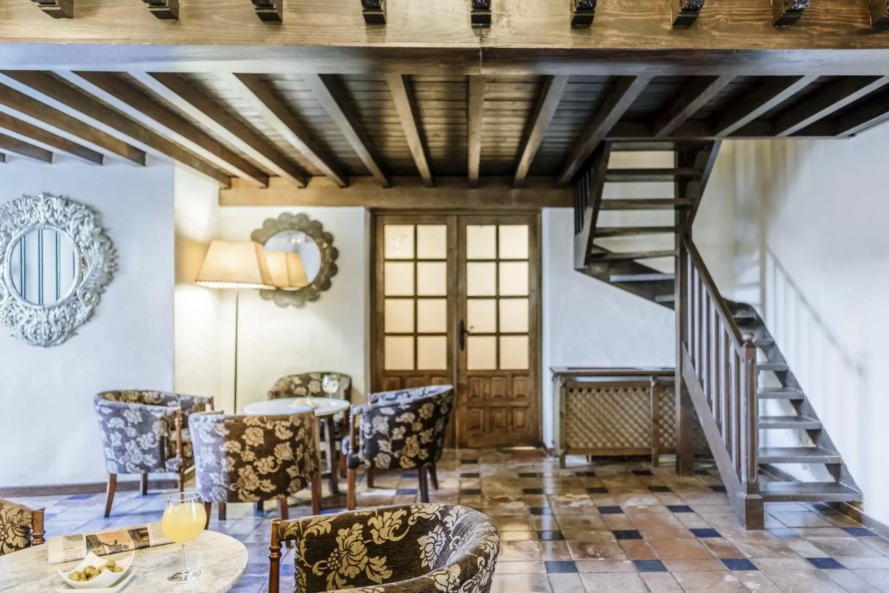 Lounge or bar in Parador de Zafra Lounge or bar in Parador de Zafra