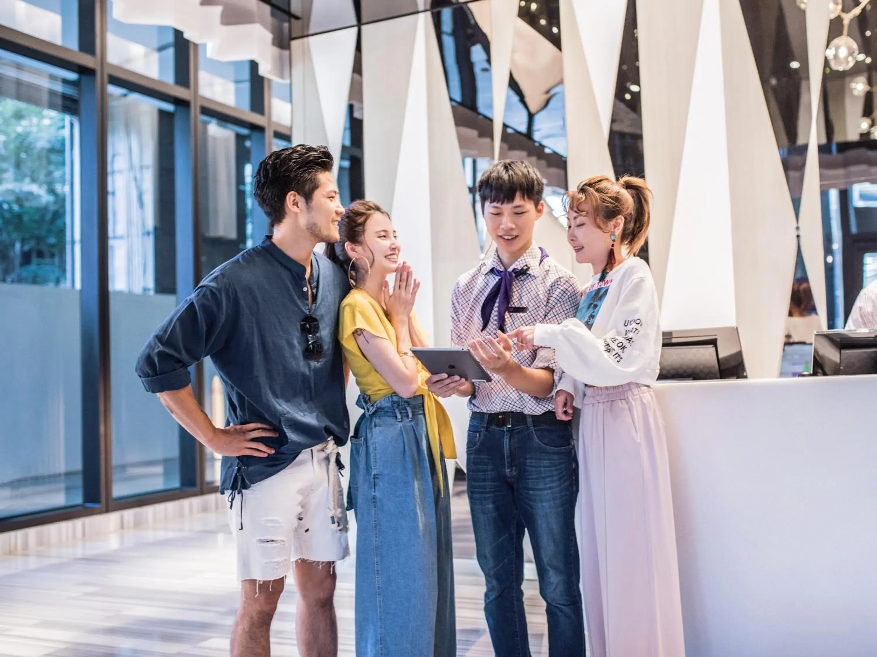 Staff in HOTEL CHAM CHAM - Taipei (Quarantine Hotel)