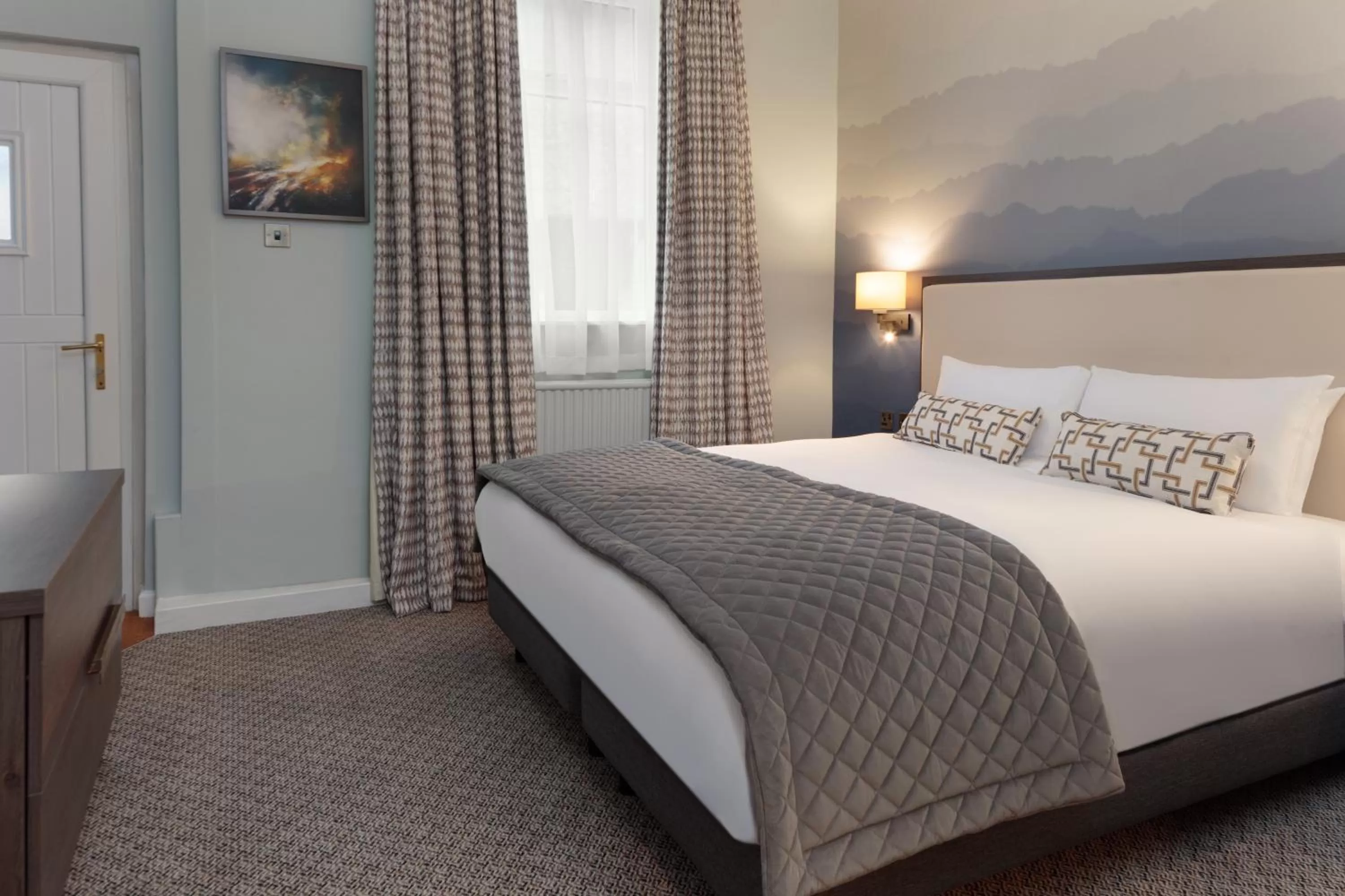 Bed in Mercure Blackburn Dunkenhalgh Hotel & Spa