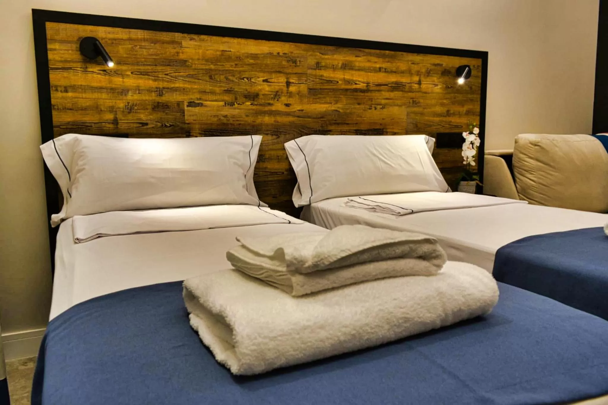 Bedroom, Bed in Posidonia Aparthotel