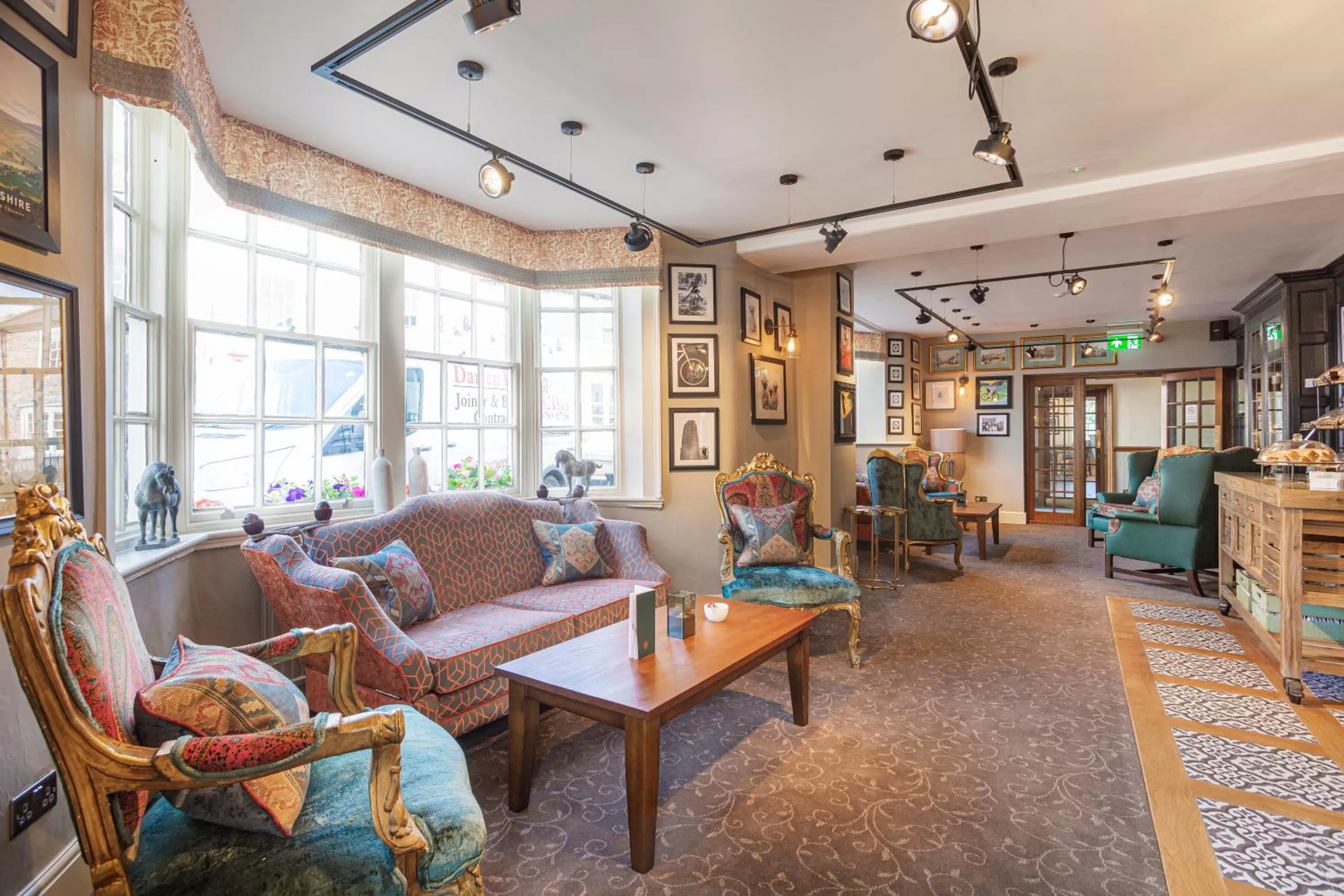 Lounge or bar in The Crown Hotel, Boroughbridge, North Yorkshire - The Coaching Inn Group