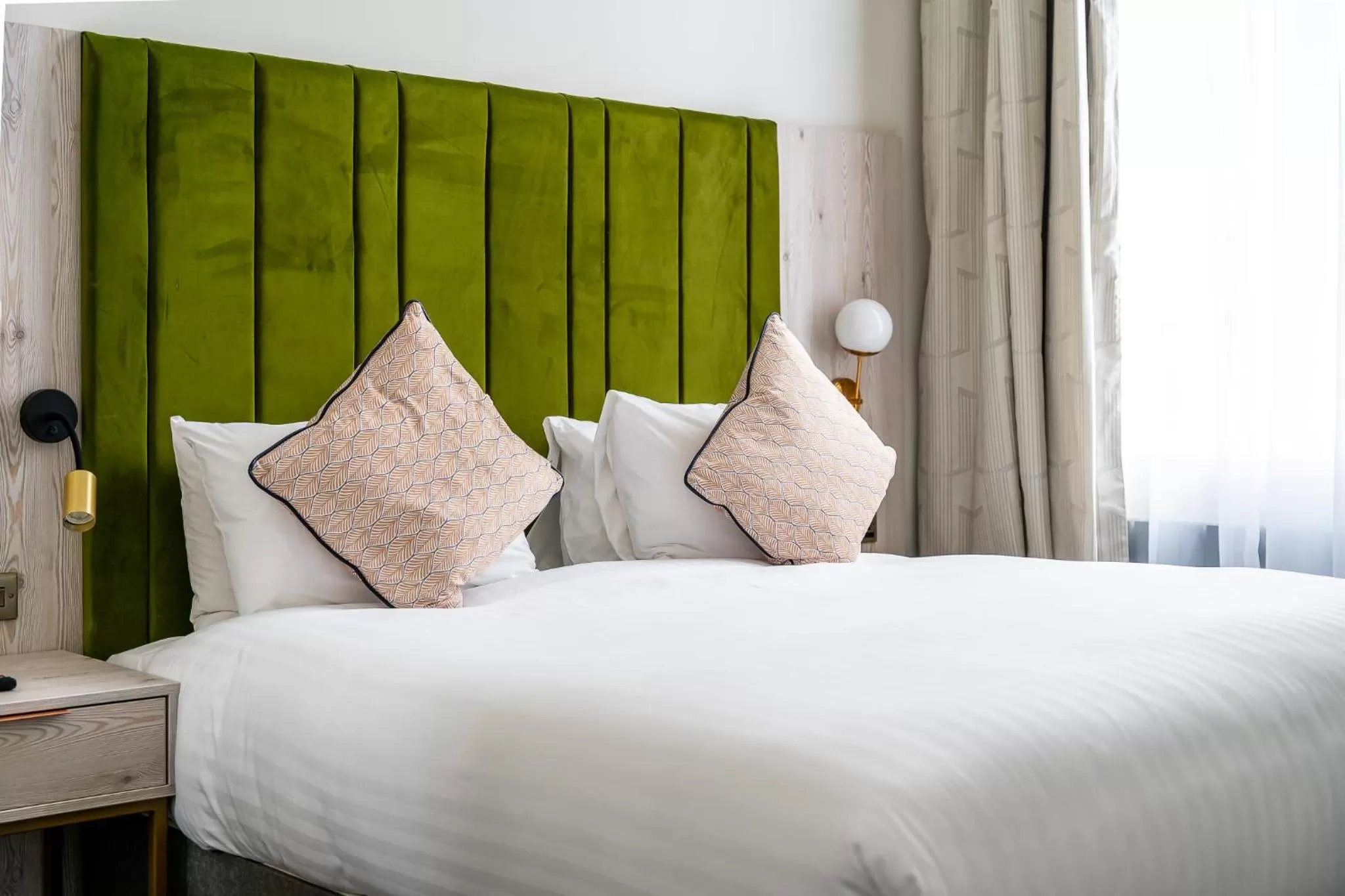 Bedroom, Bed in Trafford Hall Hotel Manchester, Trademark Collection by Wyndham