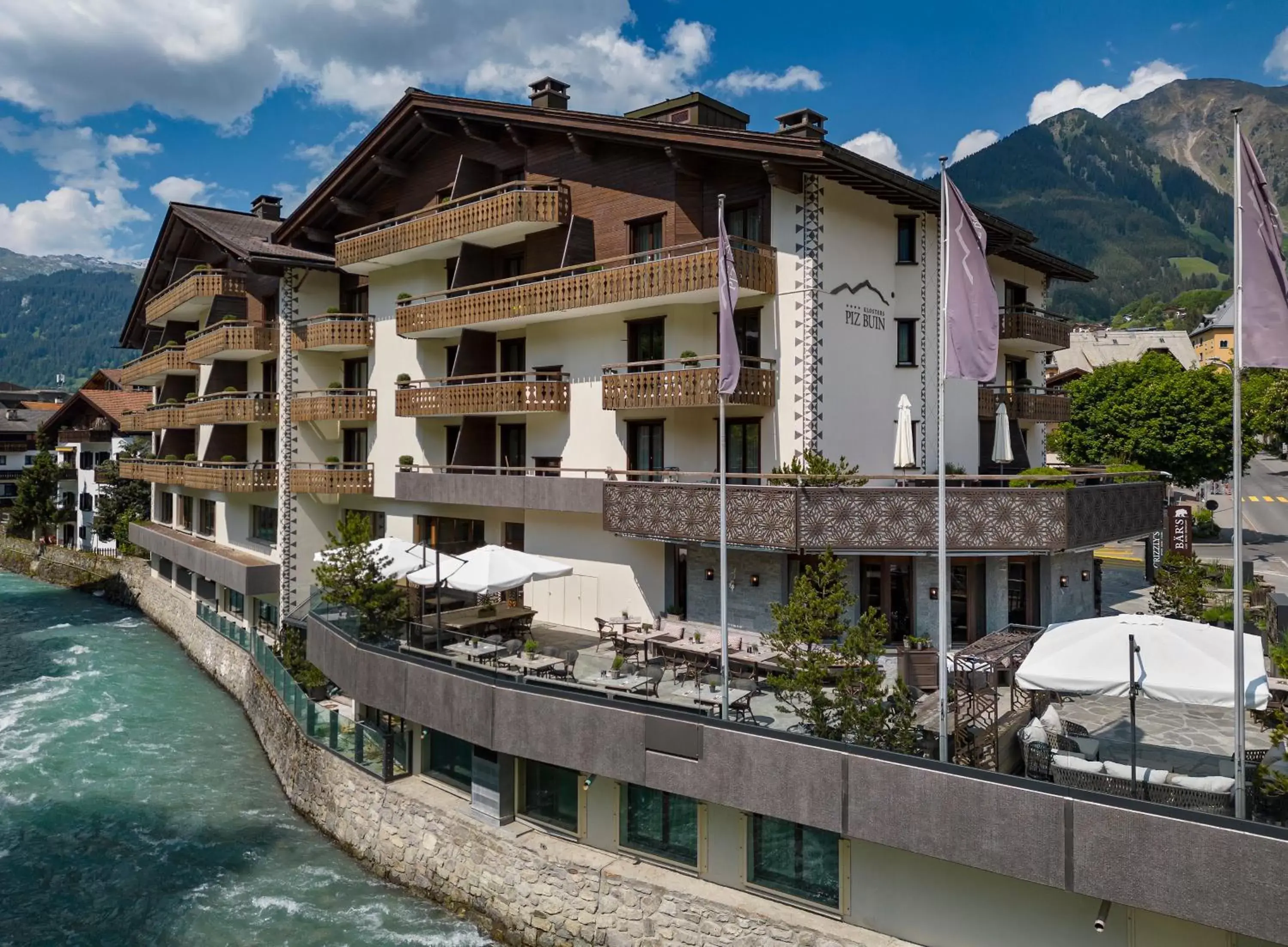 Property Building in Hotel Piz Buin Klosters
