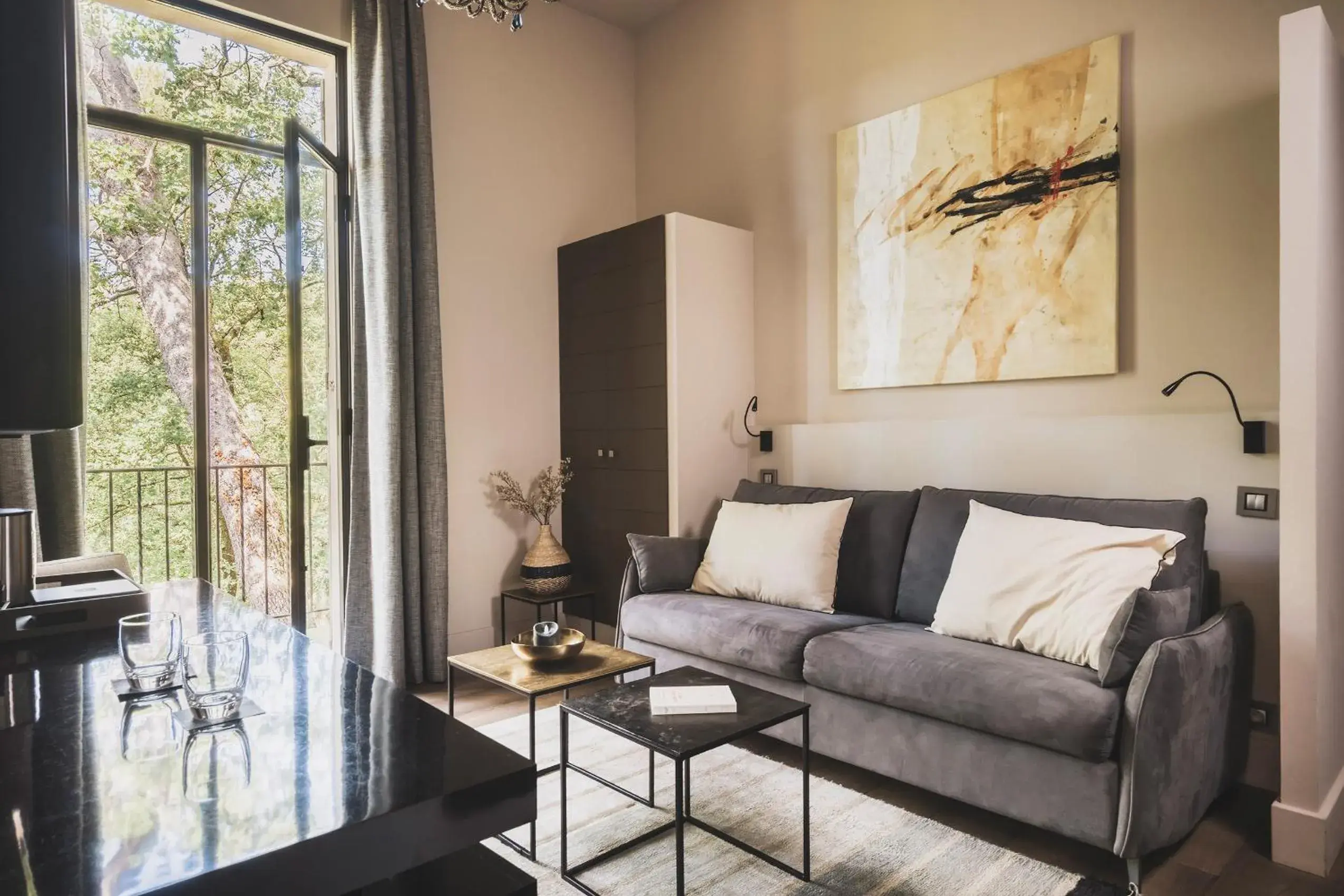 Living room, Seating Area in Les Lodges Sainte-Victoire Hotel & Spa