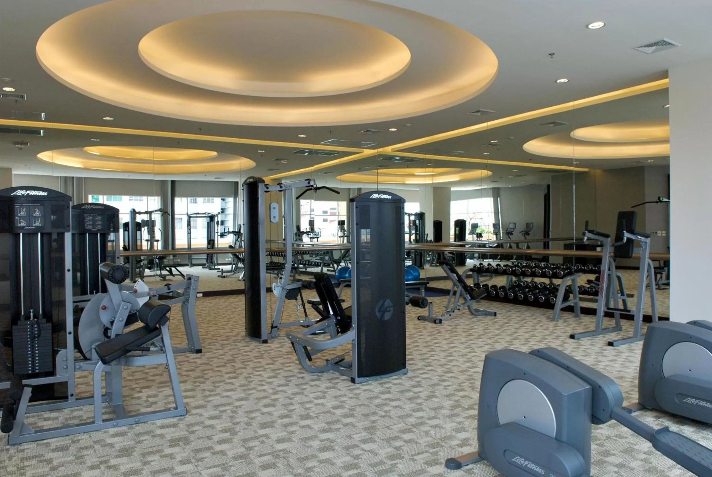Fitness centre/facilities in The Narathiwas Hotel & Residence Sathorn Bangkok