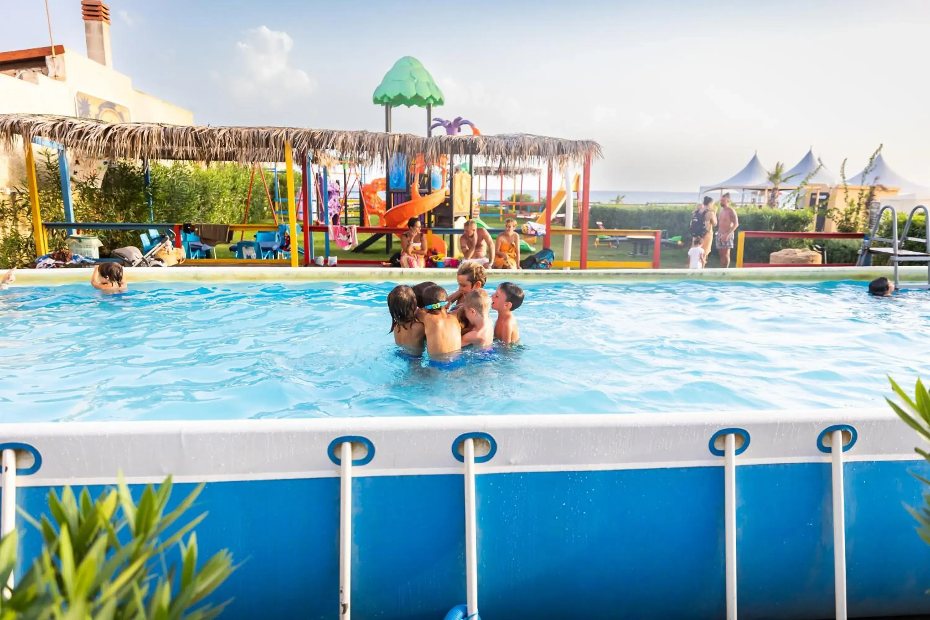 Swimming Pool in Triscinamare Hotel Residence