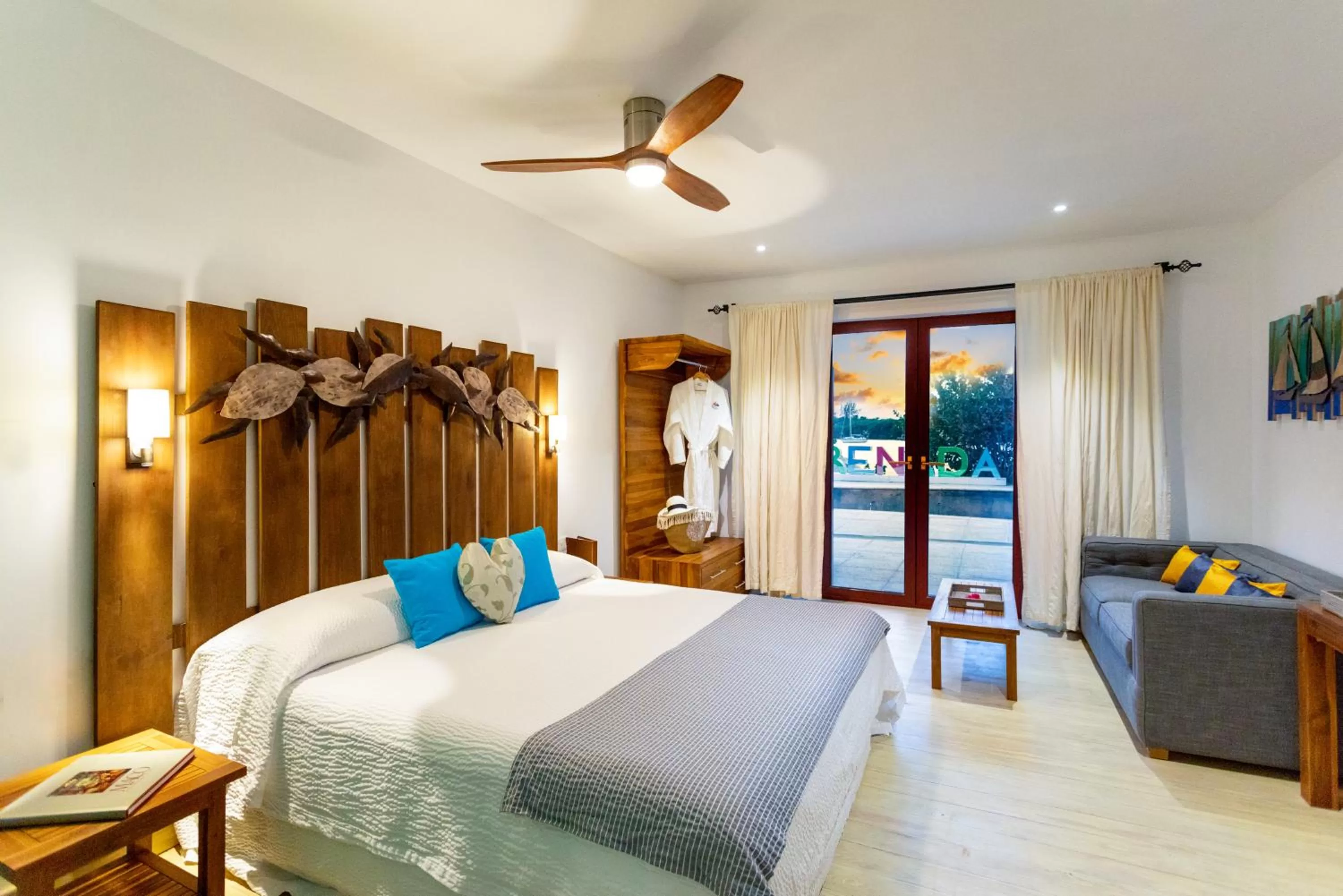 Bedroom, Bed in True Blue Bay Resort