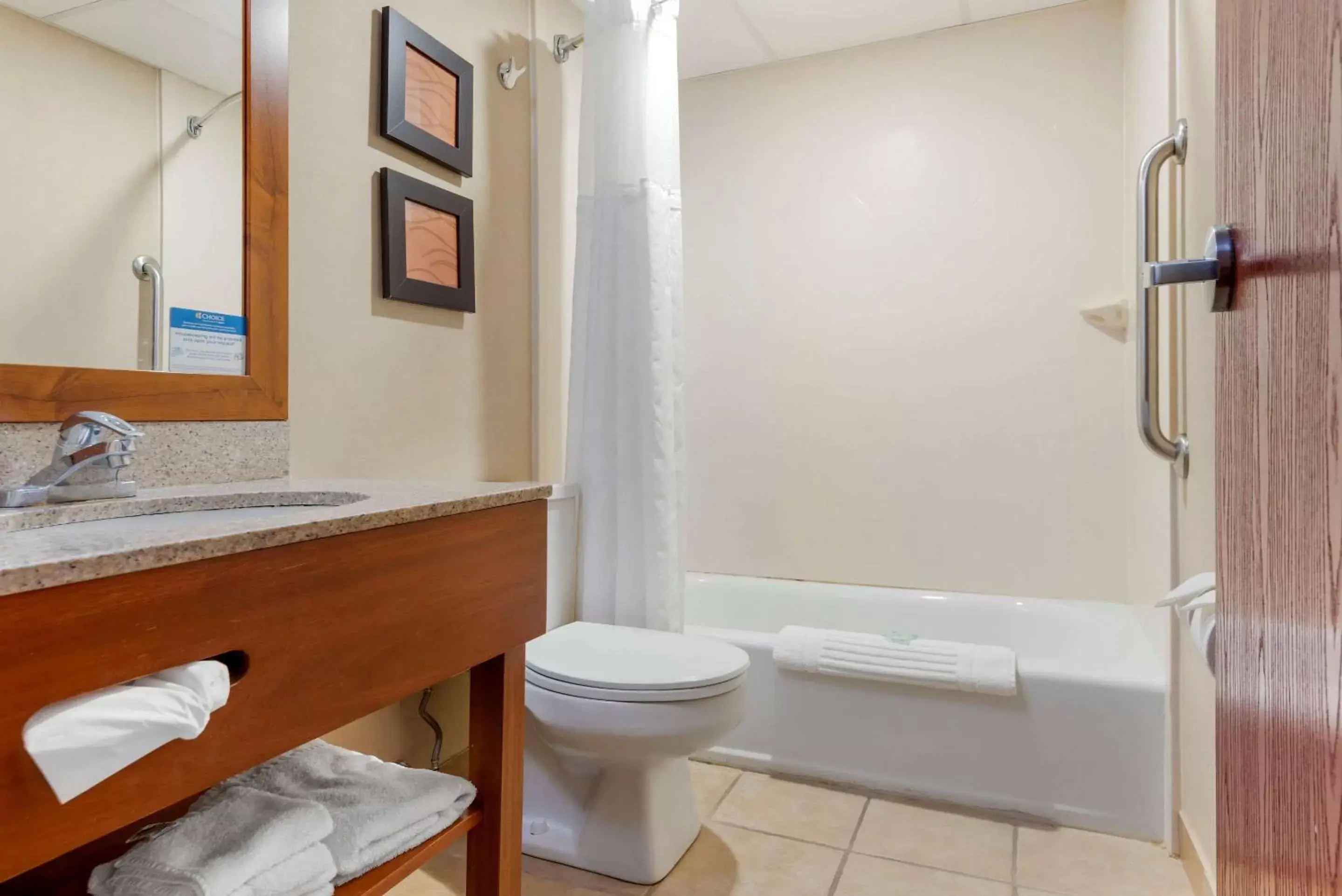 Bathroom in Comfort Inn University