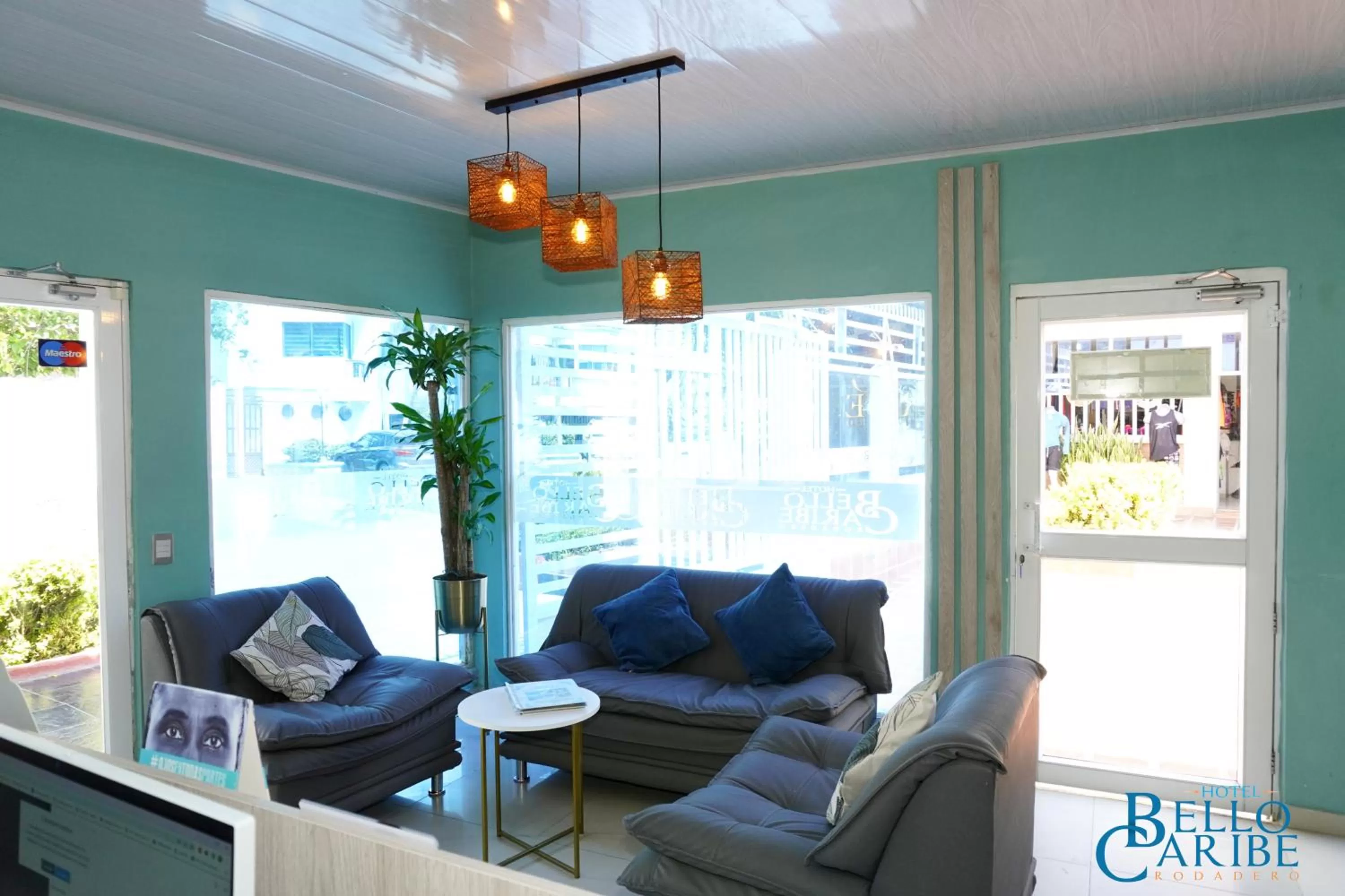 Living room in Hotel Bello Caribe Rodadero