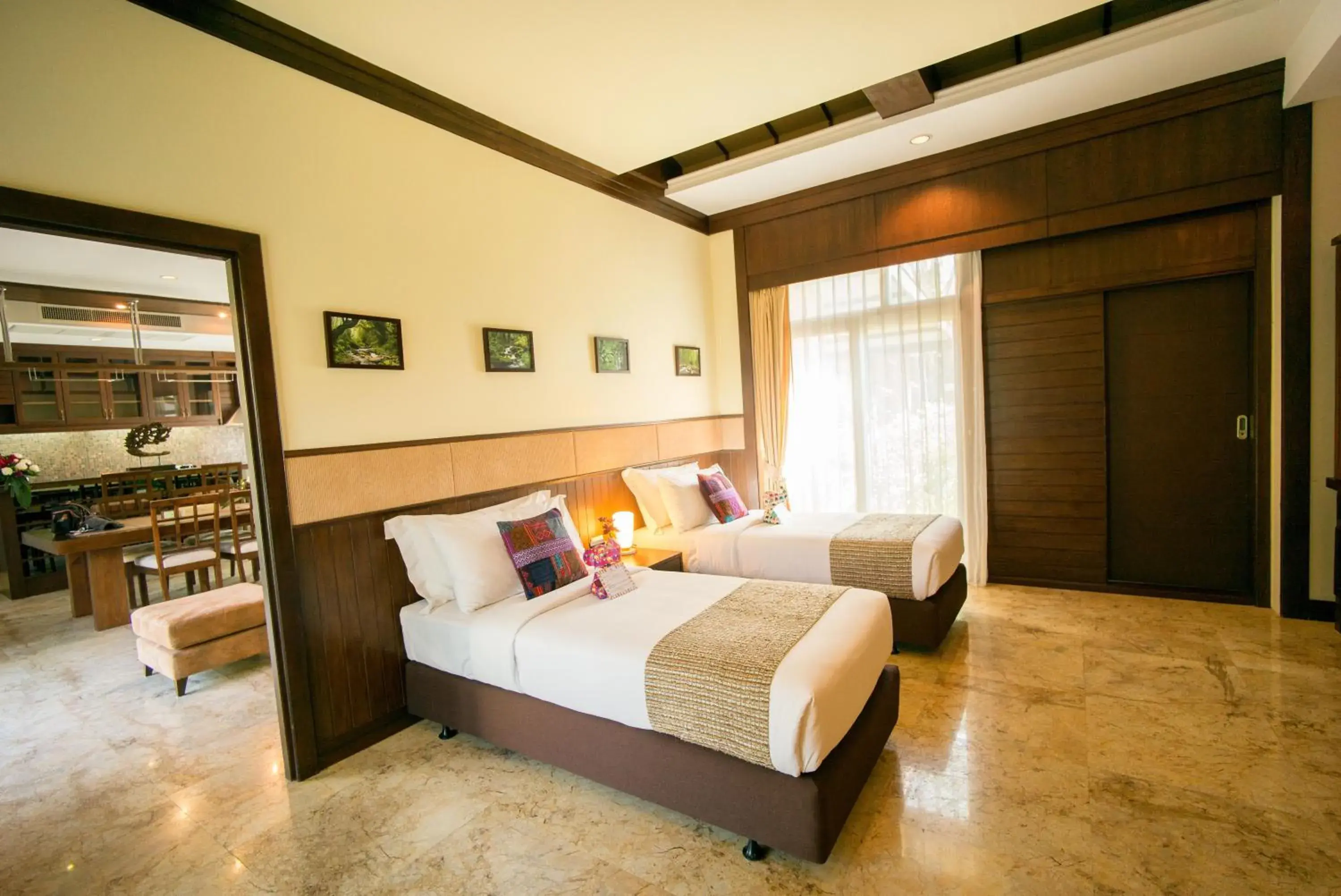 Bedroom in Sibsan Resort & Spa Maetaeng SHA