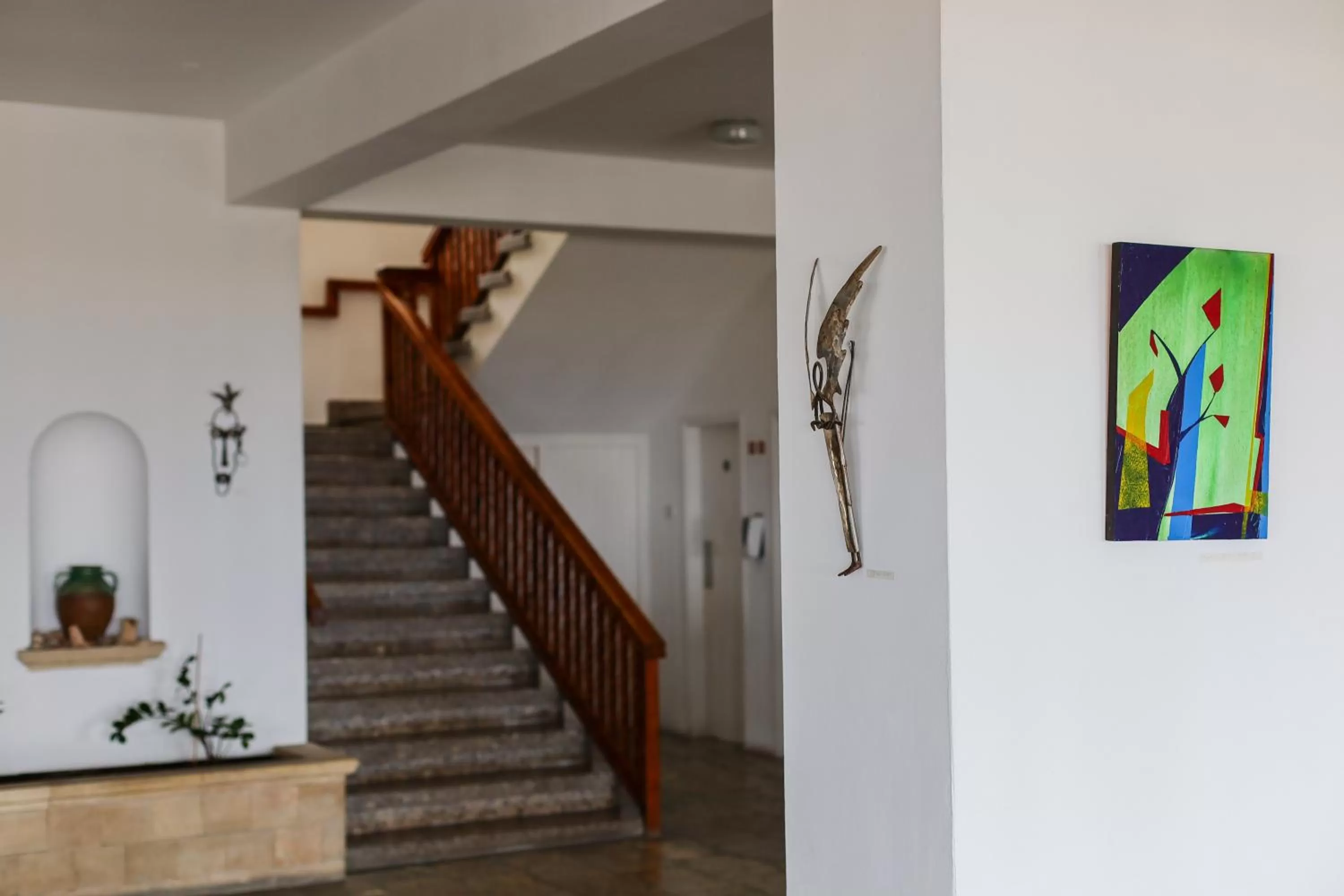 Lobby or reception in Axiothea Hotel