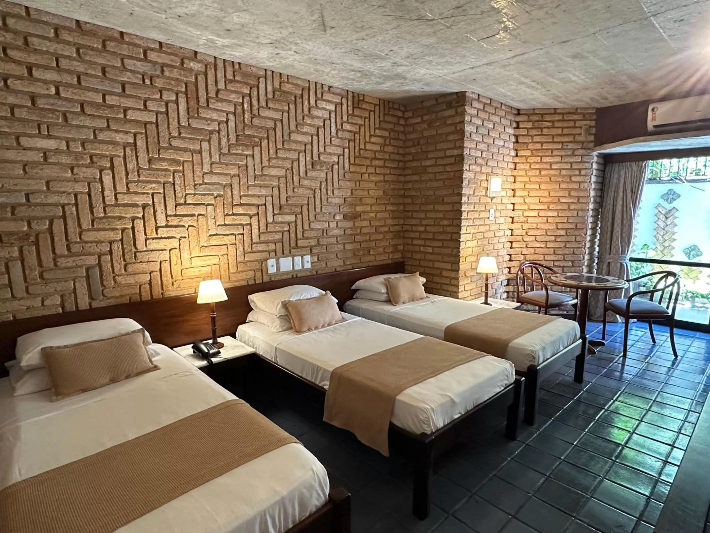 Bed in Hotel Catharina Paraguaçu