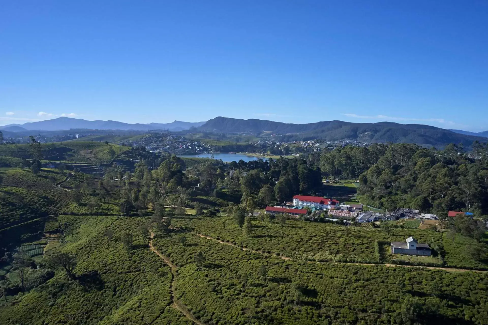 Bird's eye view, Bird's-eye View in Galway Heights Hotel