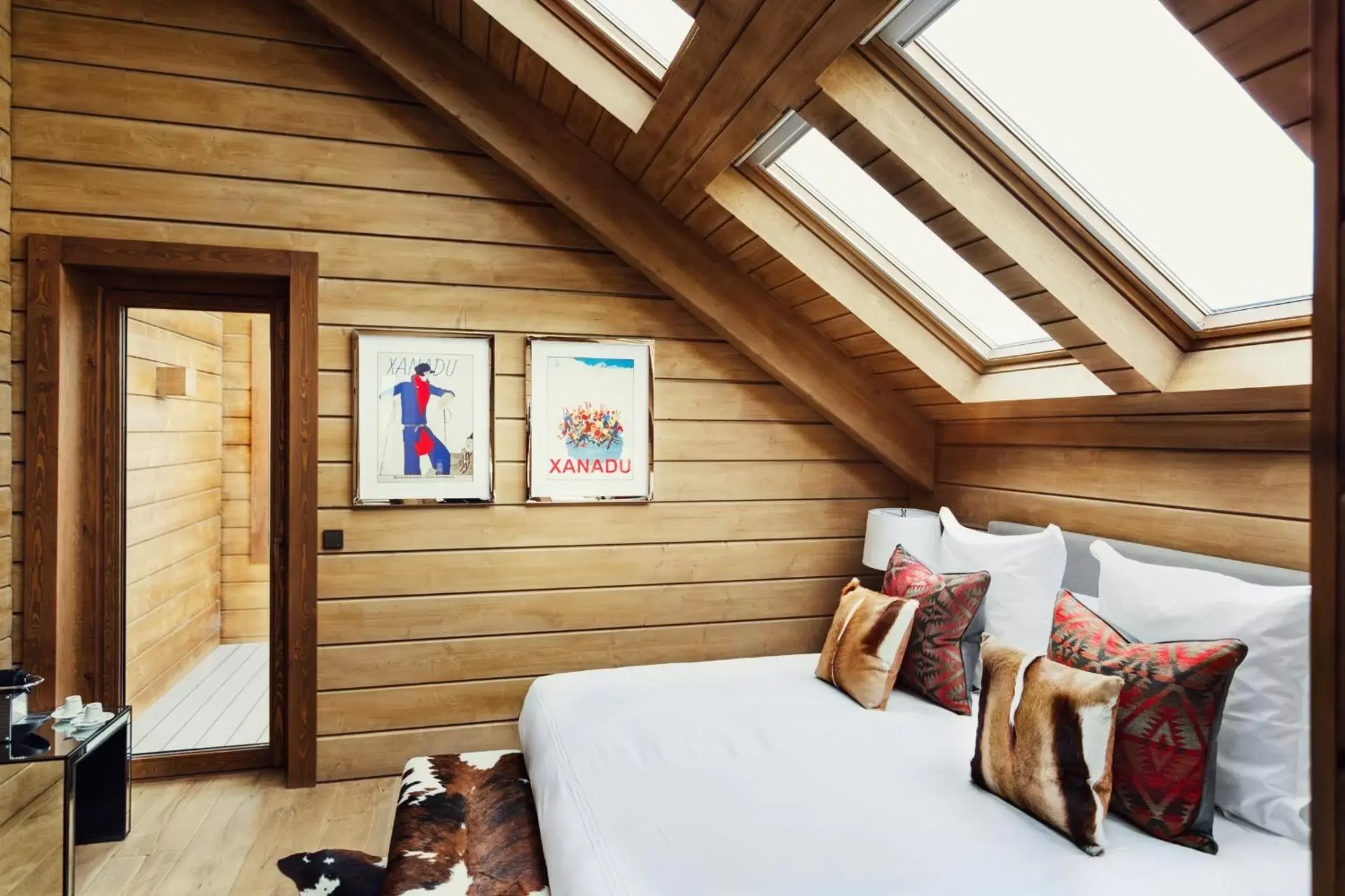 Bed in El Lodge, Ski & Spa