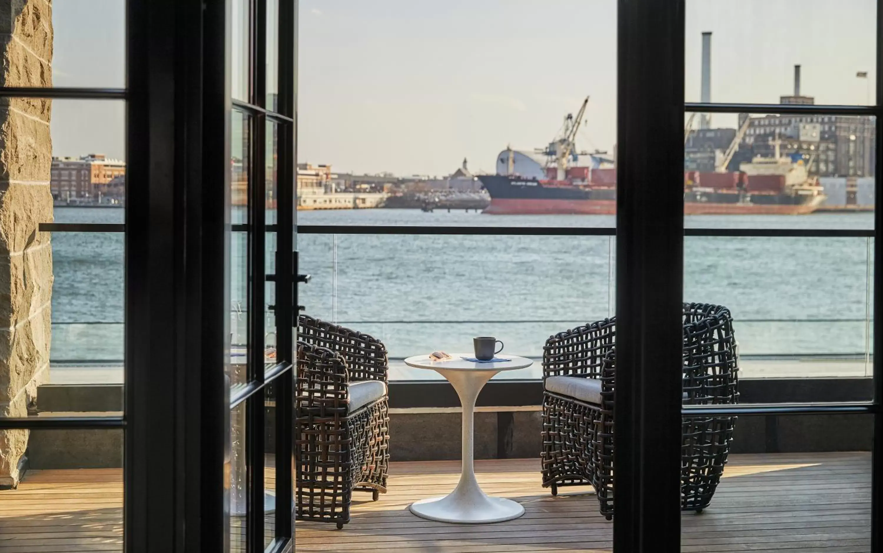 Balcony/Terrace in Sagamore Pendry Baltimore