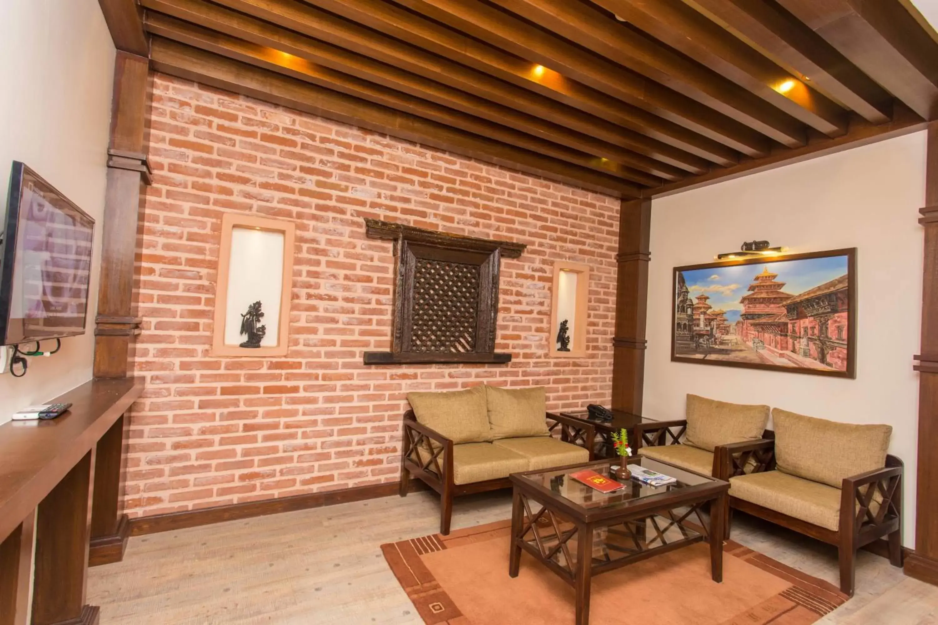 Living room, Seating Area in Hotel Marshyangdi