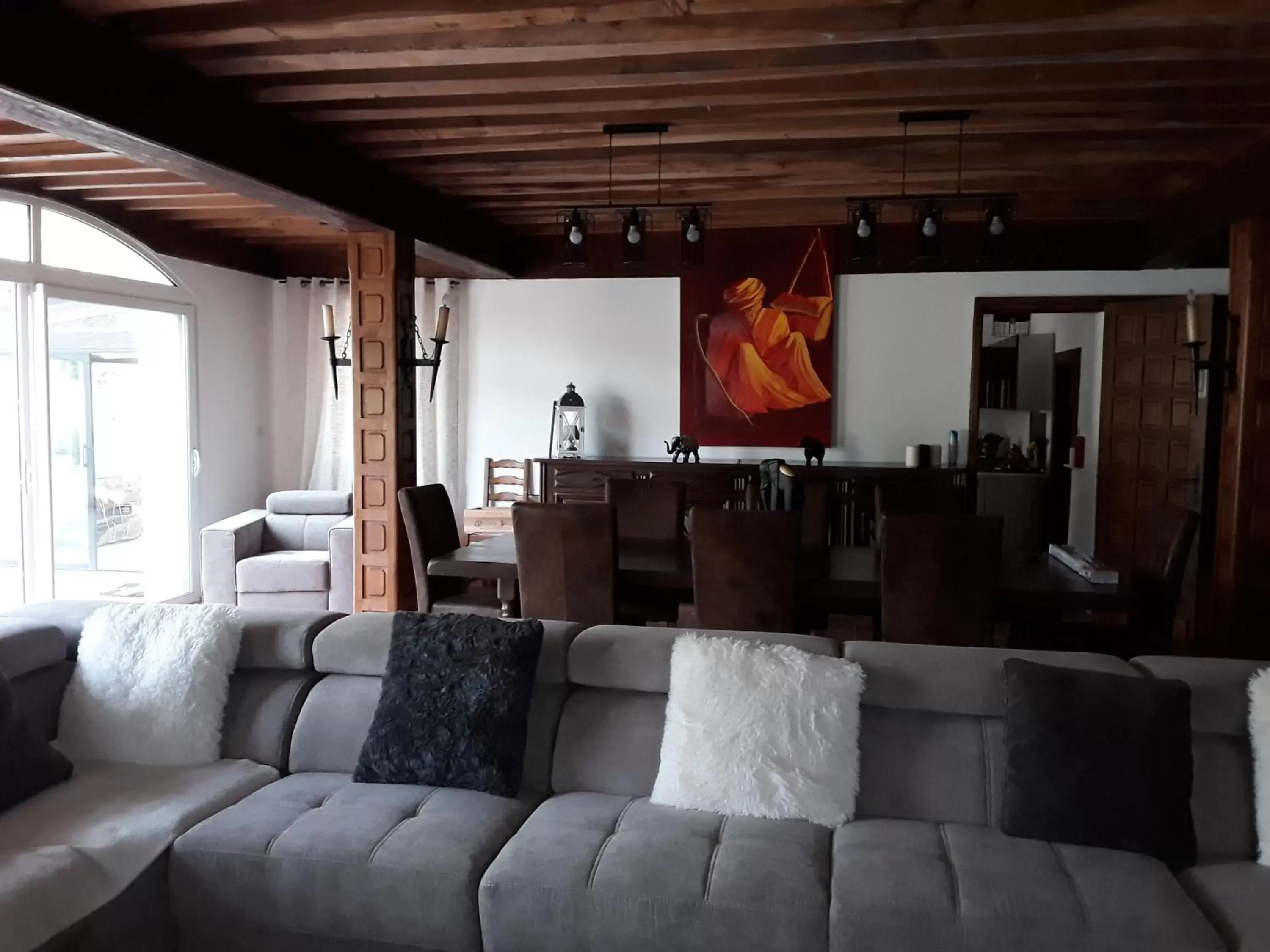 Living room, Seating Area in maison d'hôtes labastide