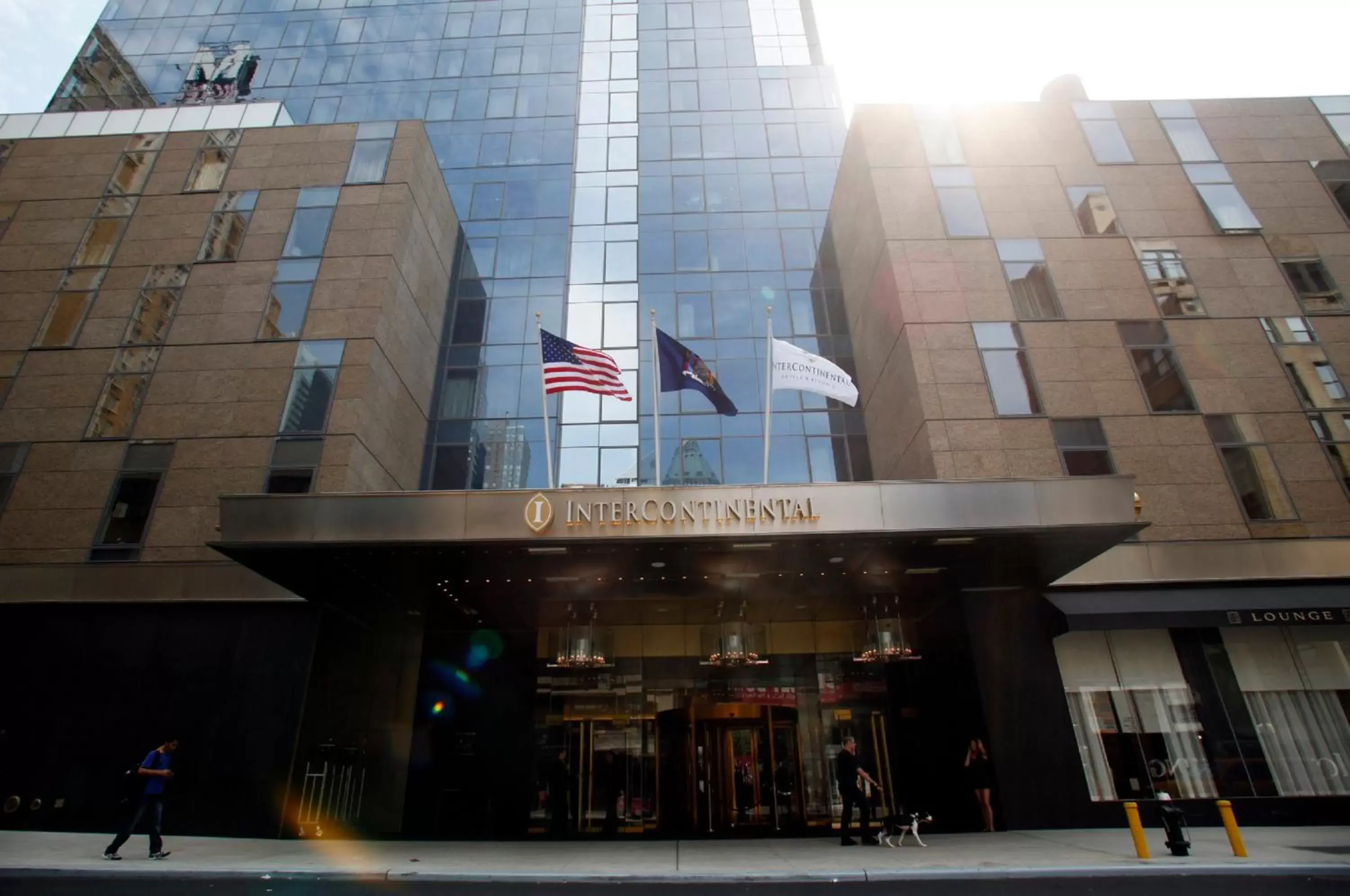 Property building in InterContinental New York Times Square, an IHG Hotel