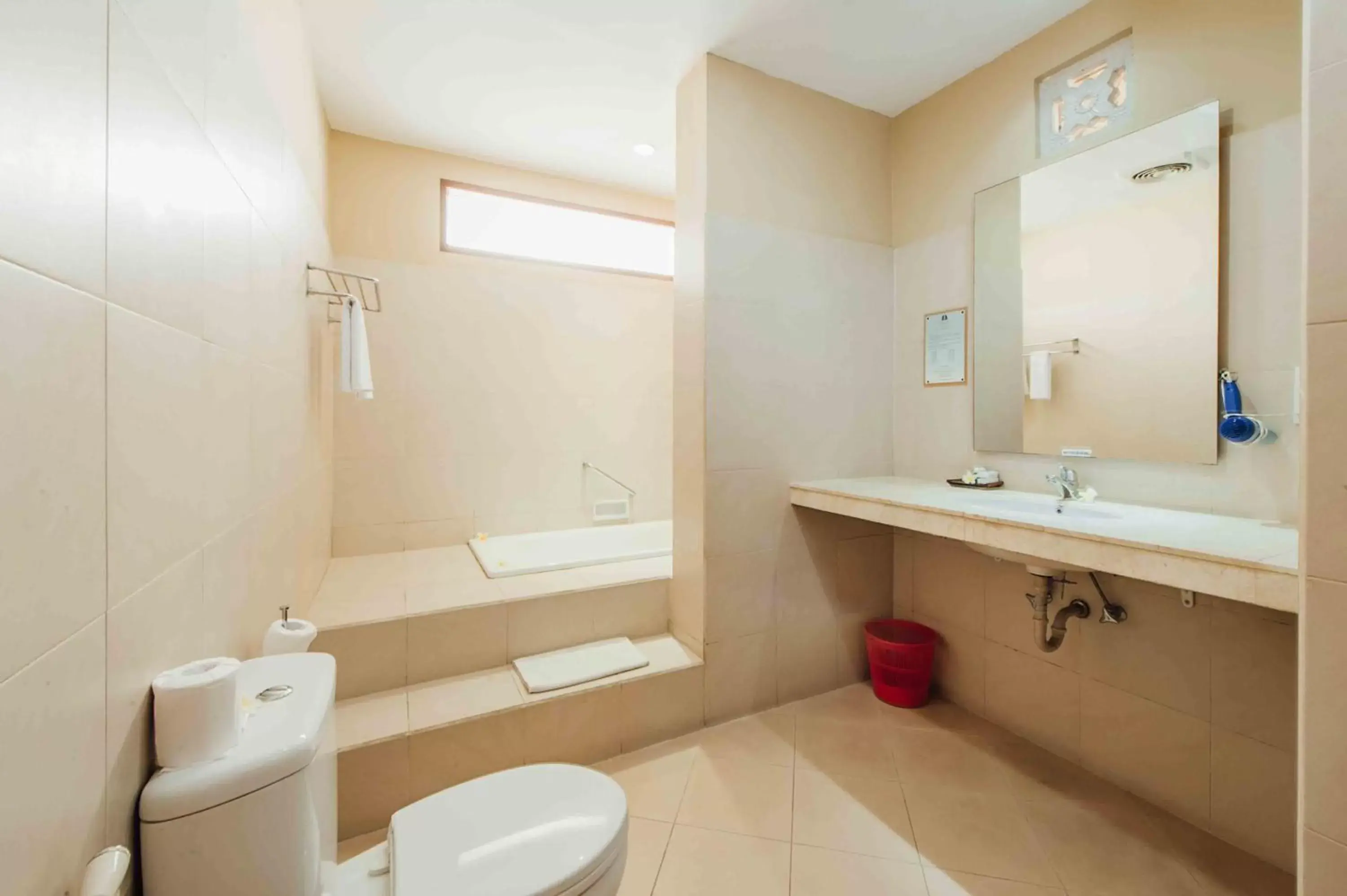 Bathroom in Kuta Puri Bungalows, Villas and Resort