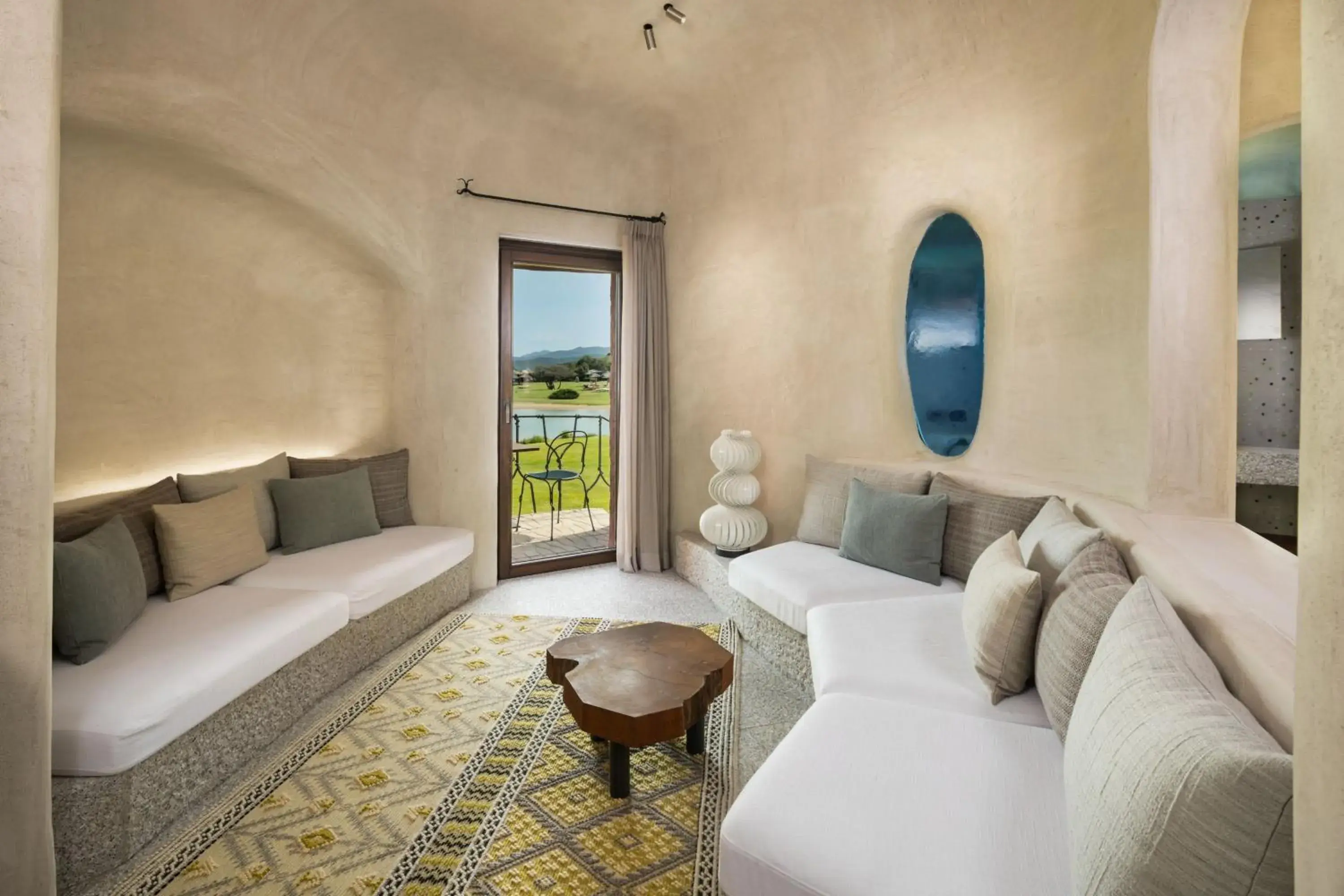 Living room, Seating Area in Hotel Cala Di Volpe A Luxury Collection Hotel Costa Smeralda