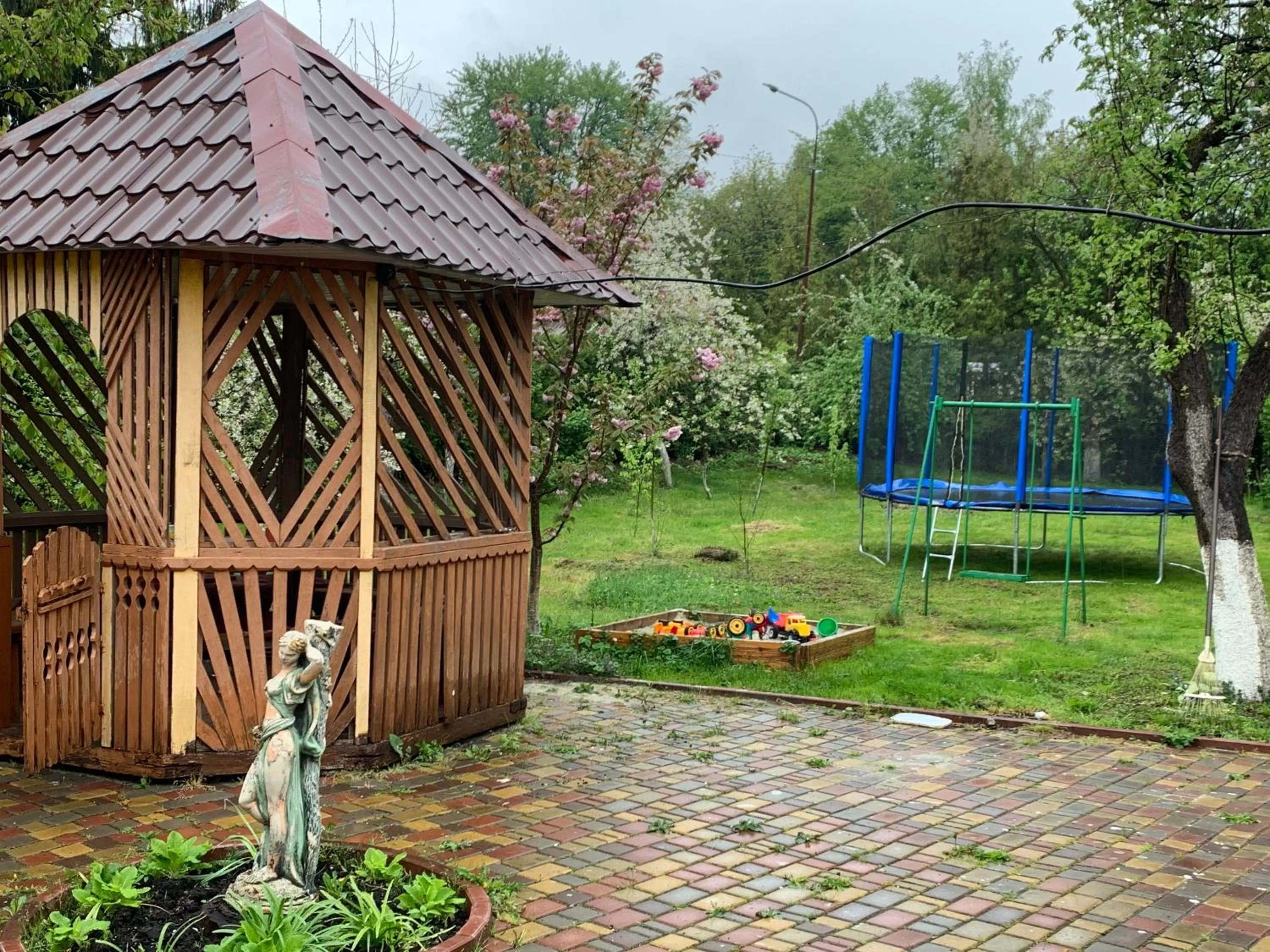 Children play ground in Villa Yaryna