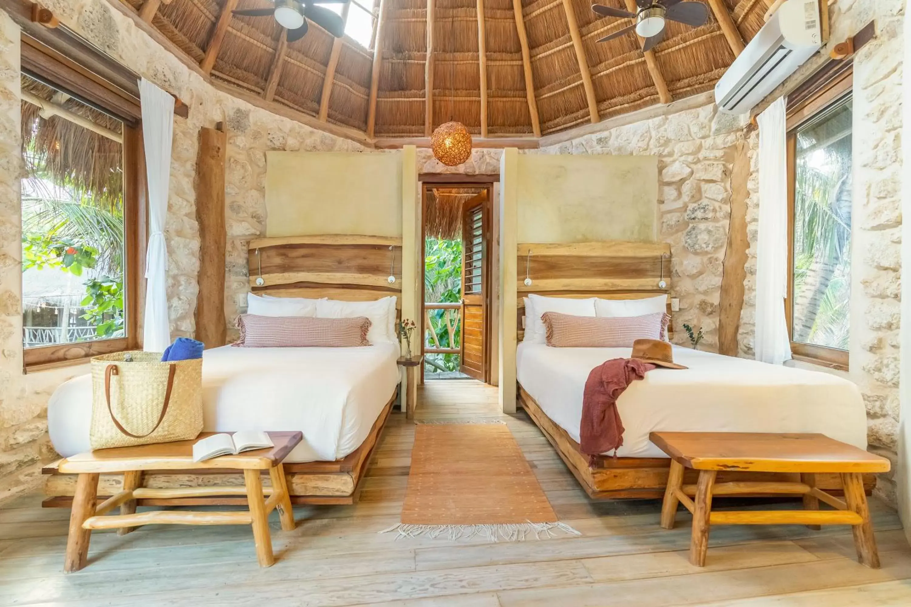 Bed in Alaya Tulum