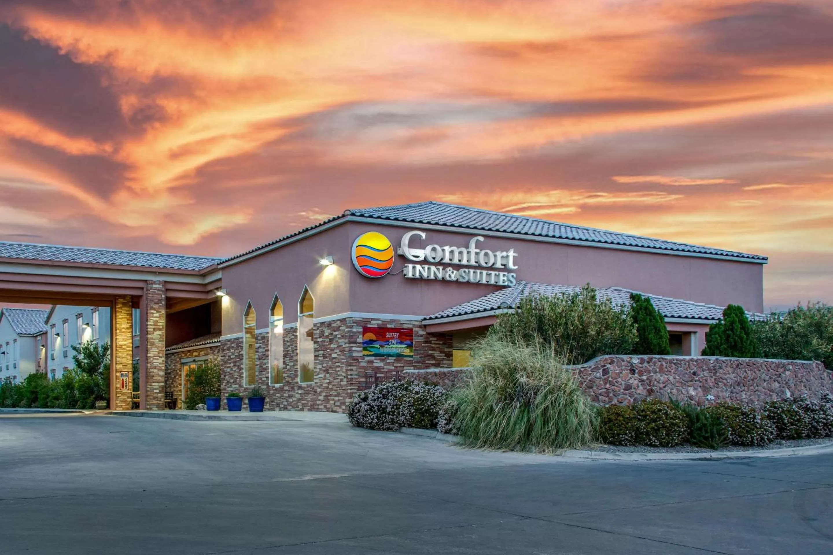 Property building in Comfort Inn & Suites I-25 near Spaceport America