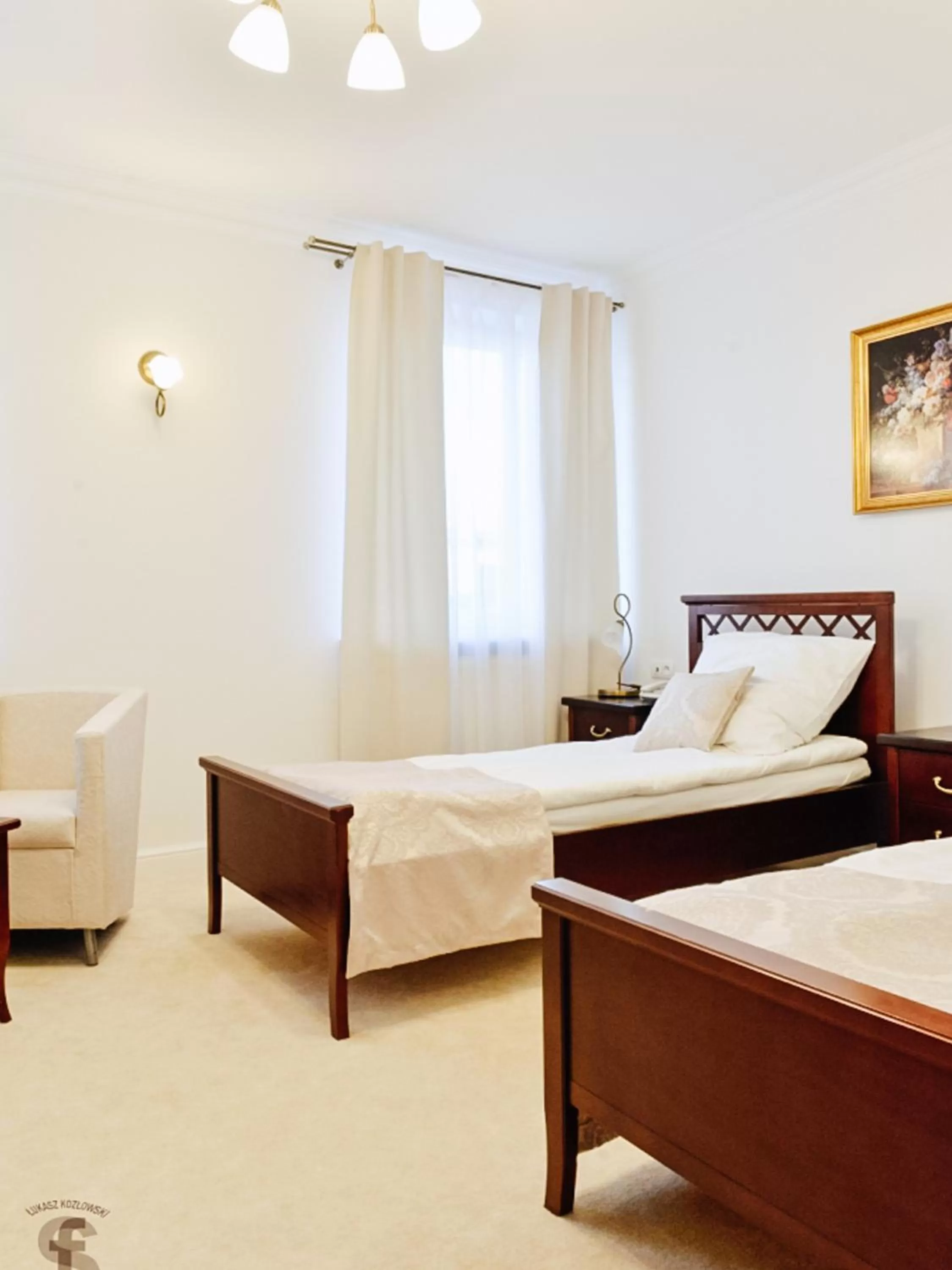 Bed in Hotel Koloseum