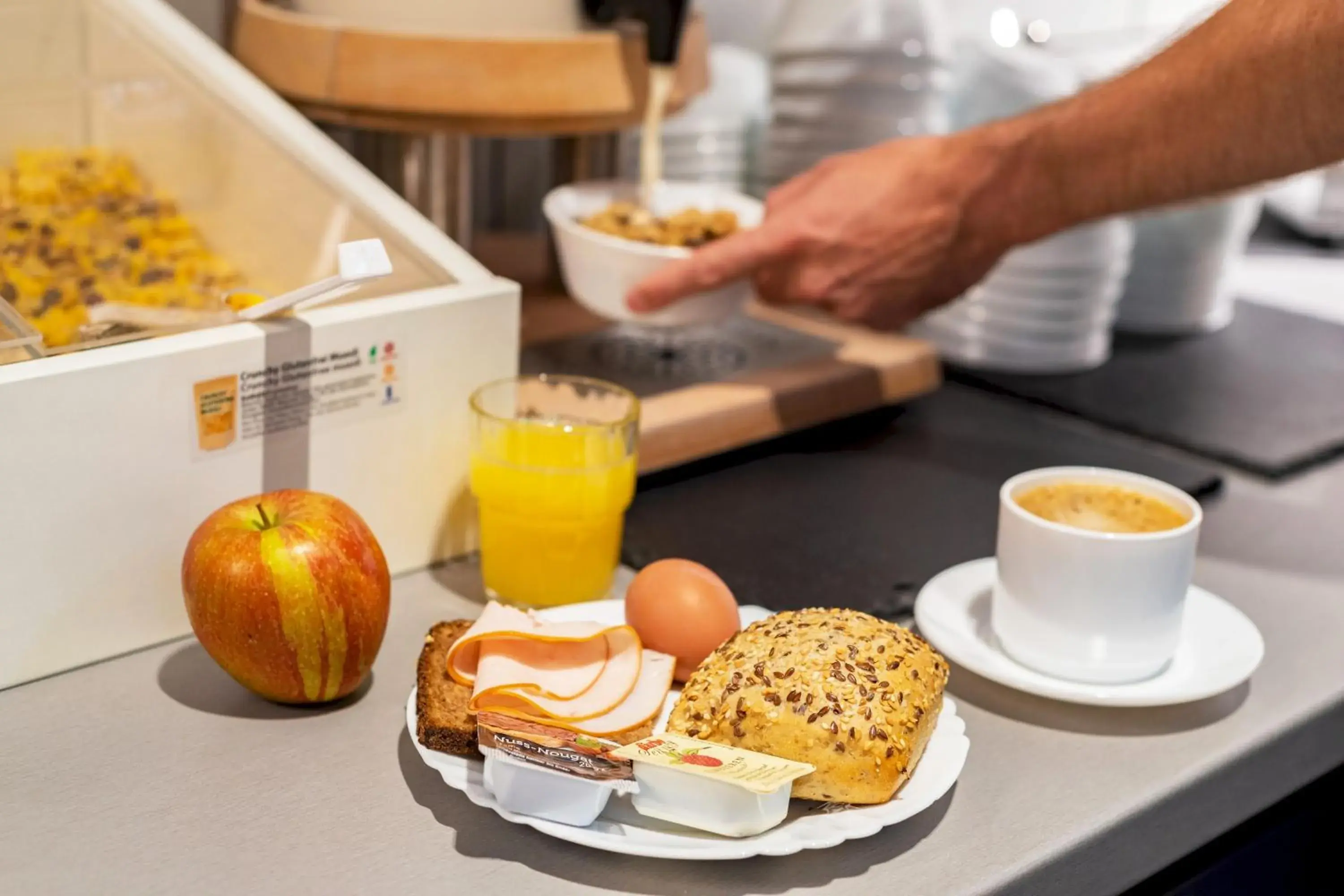 Breakfast in A&O Graz Hauptbahnhof