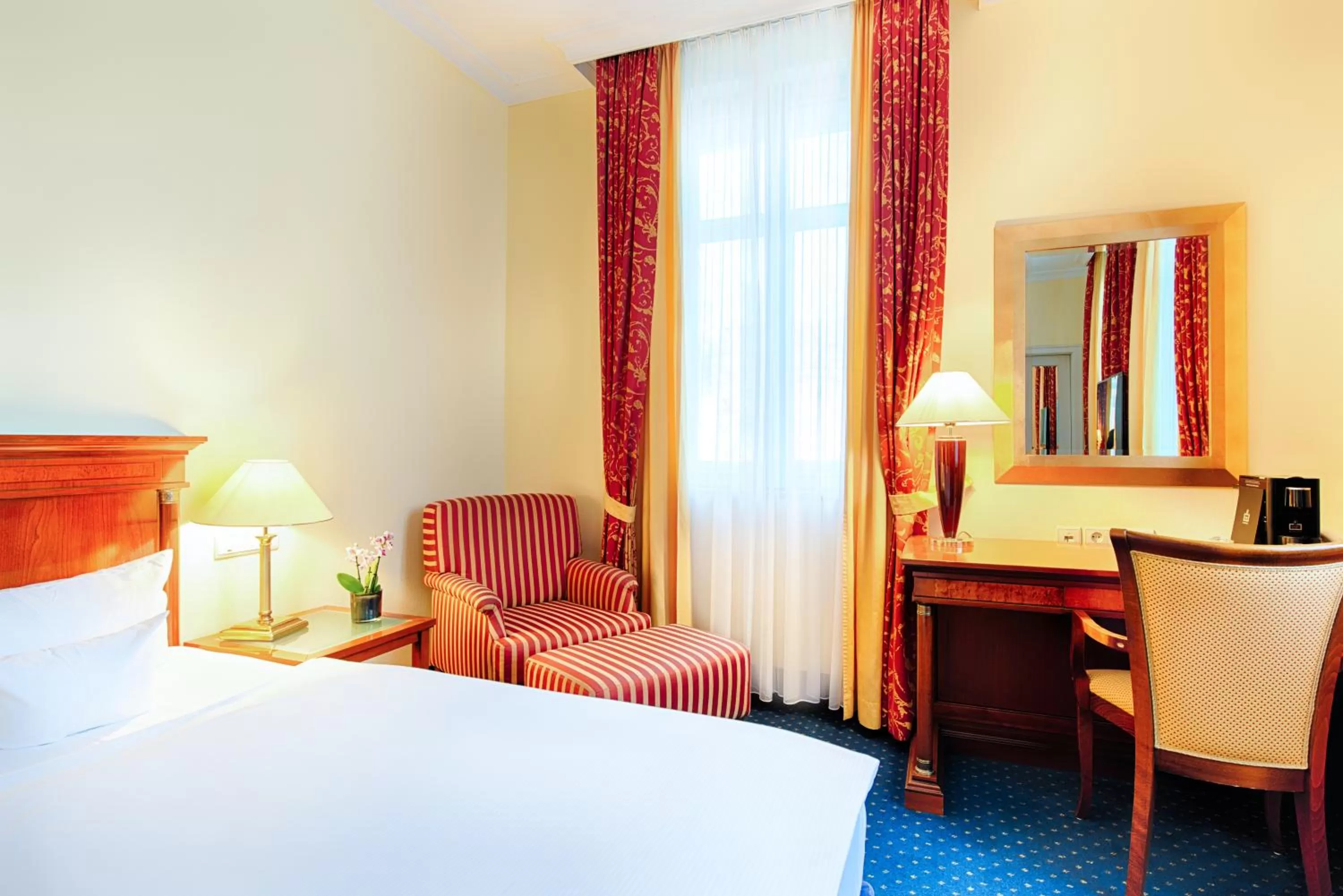 Bed in Hotel Villa Geyerswörth