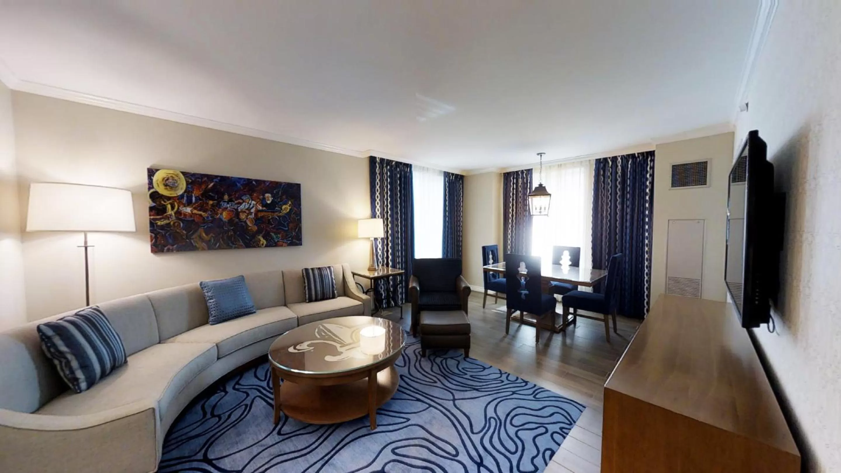 Bed in Caesars New Orleans, A Caesars Destination