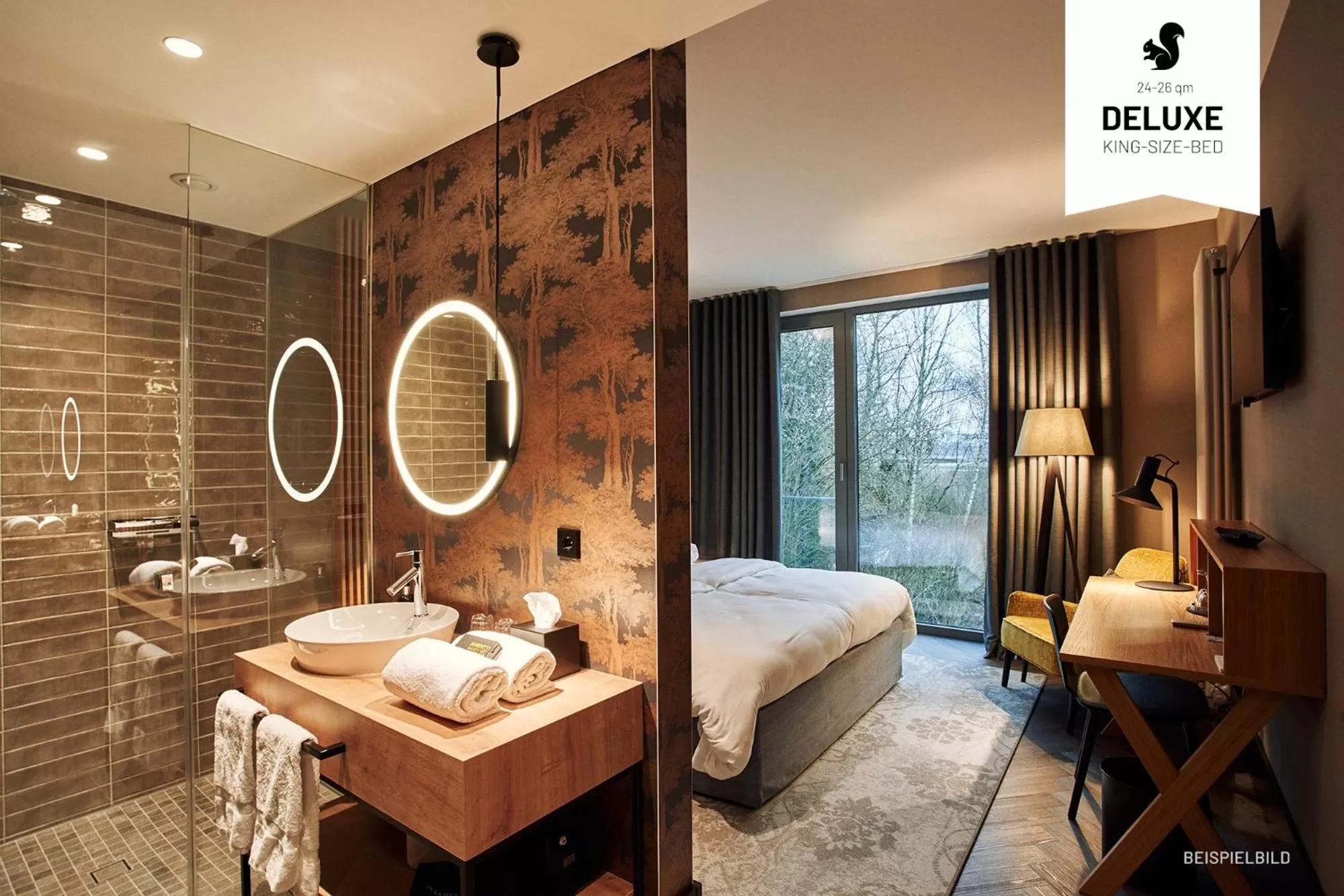 Photo of the whole room, Bed in WunnersWat Verl