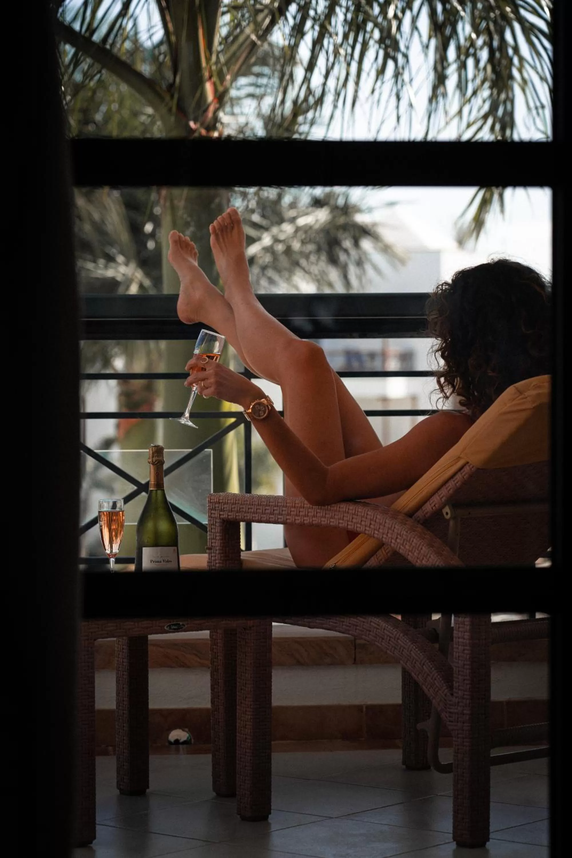 Patio in Princesa Yaiza Suite Hotel Resort