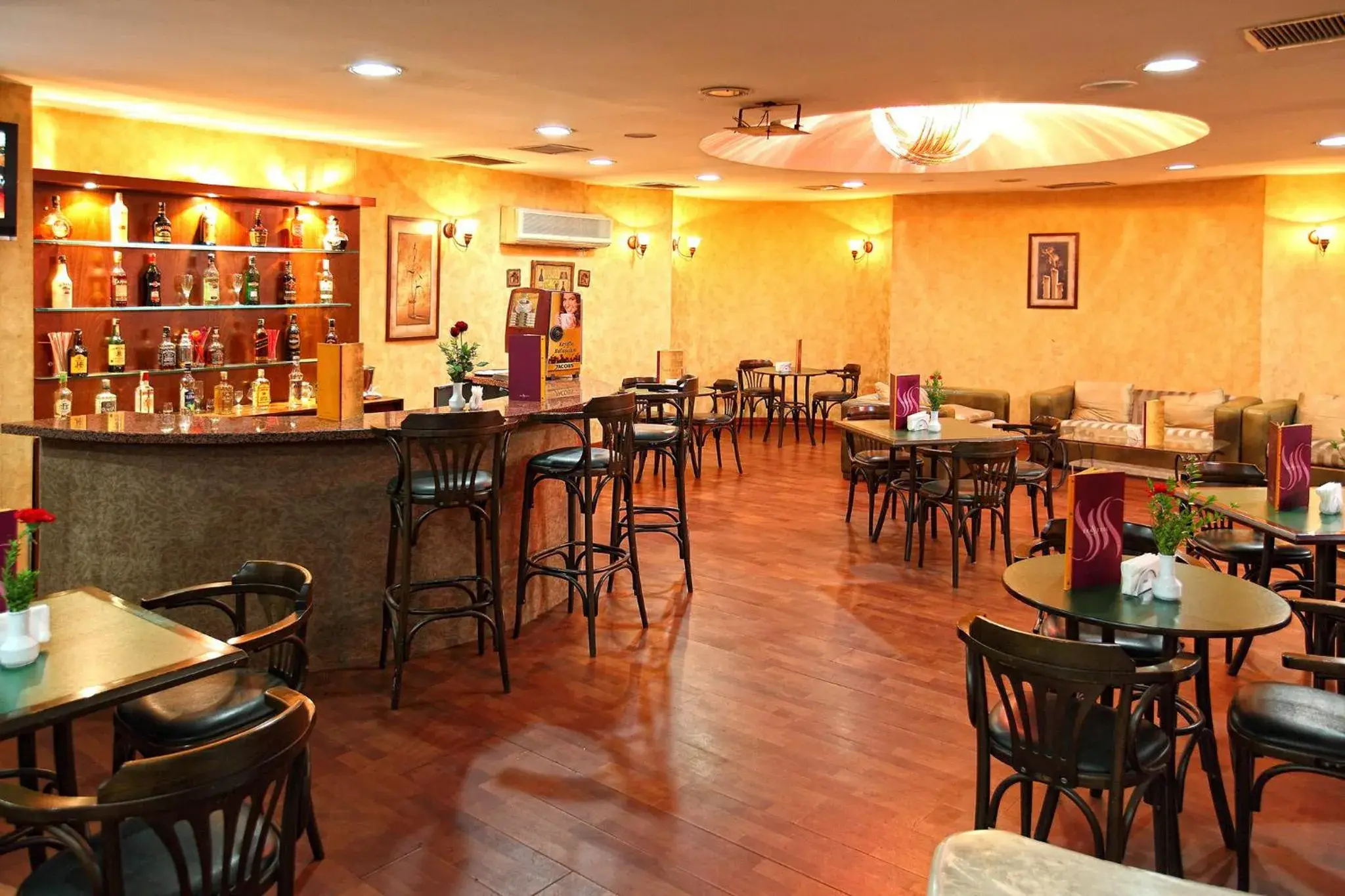 Lounge or bar, Restaurant/Places to Eat in Surmeli Adana Hotel