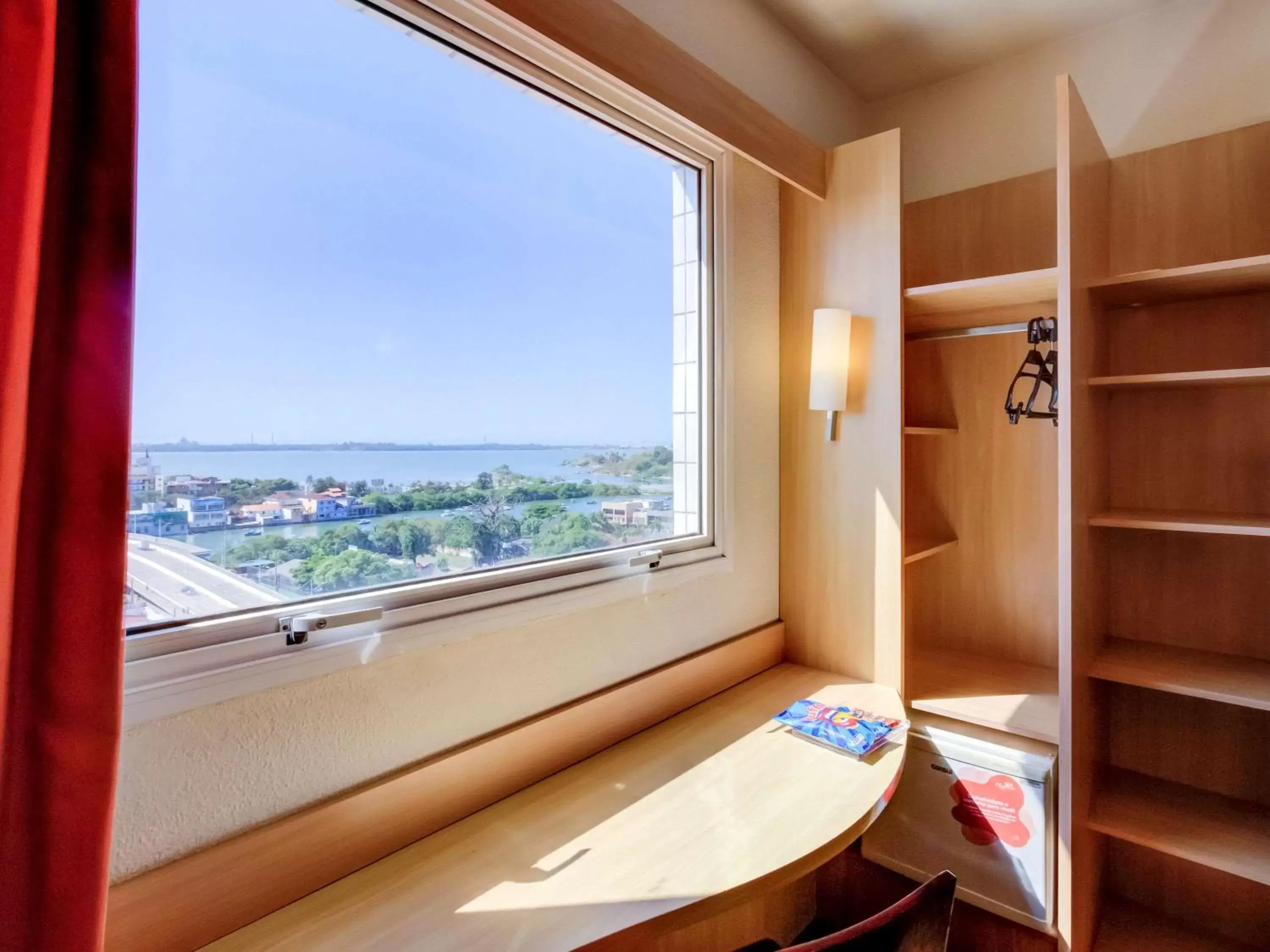 Bedroom in ibis Vitoria Praia do Canto