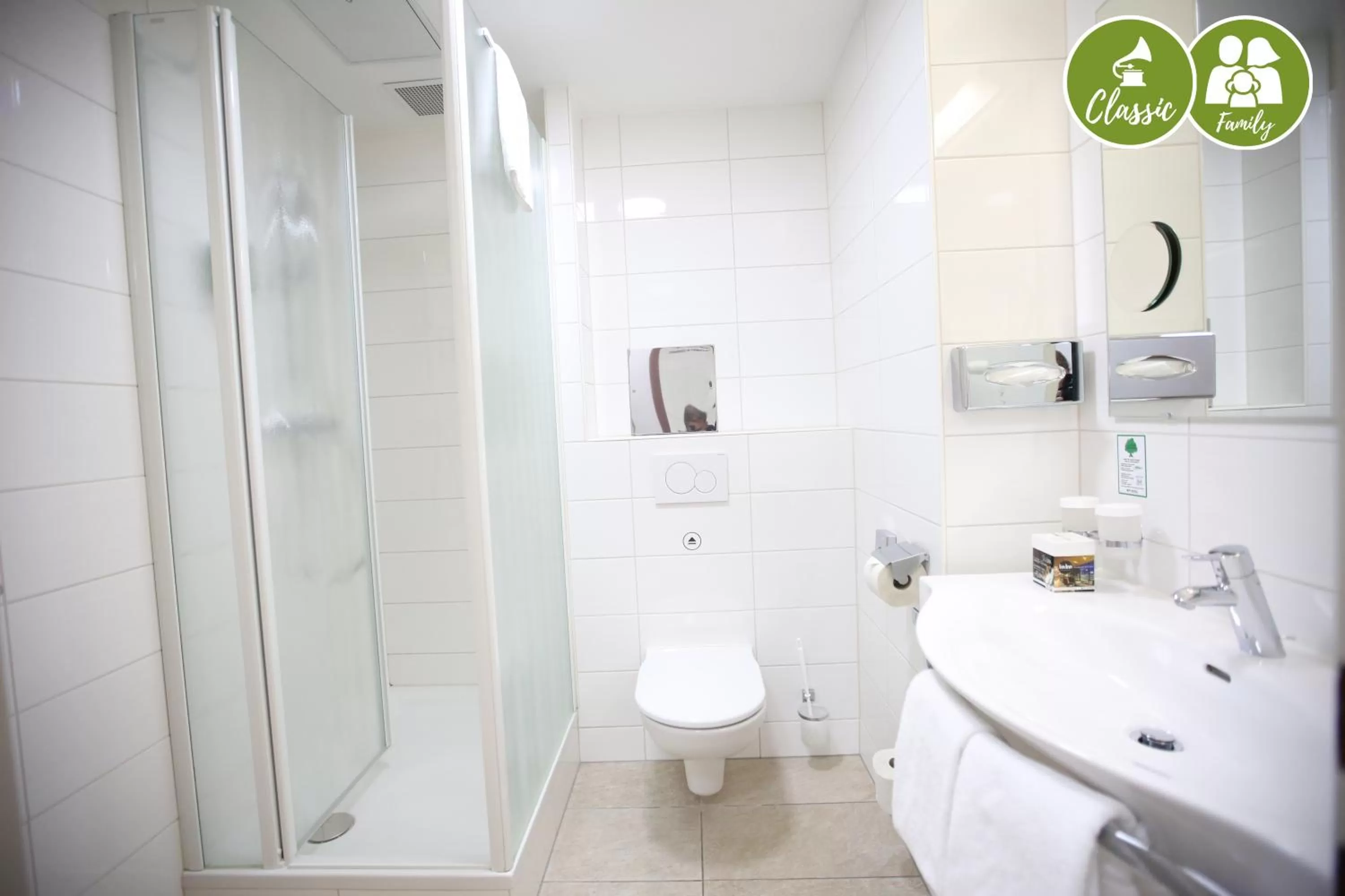 Bathroom in arte Hotel Wien Stadthalle