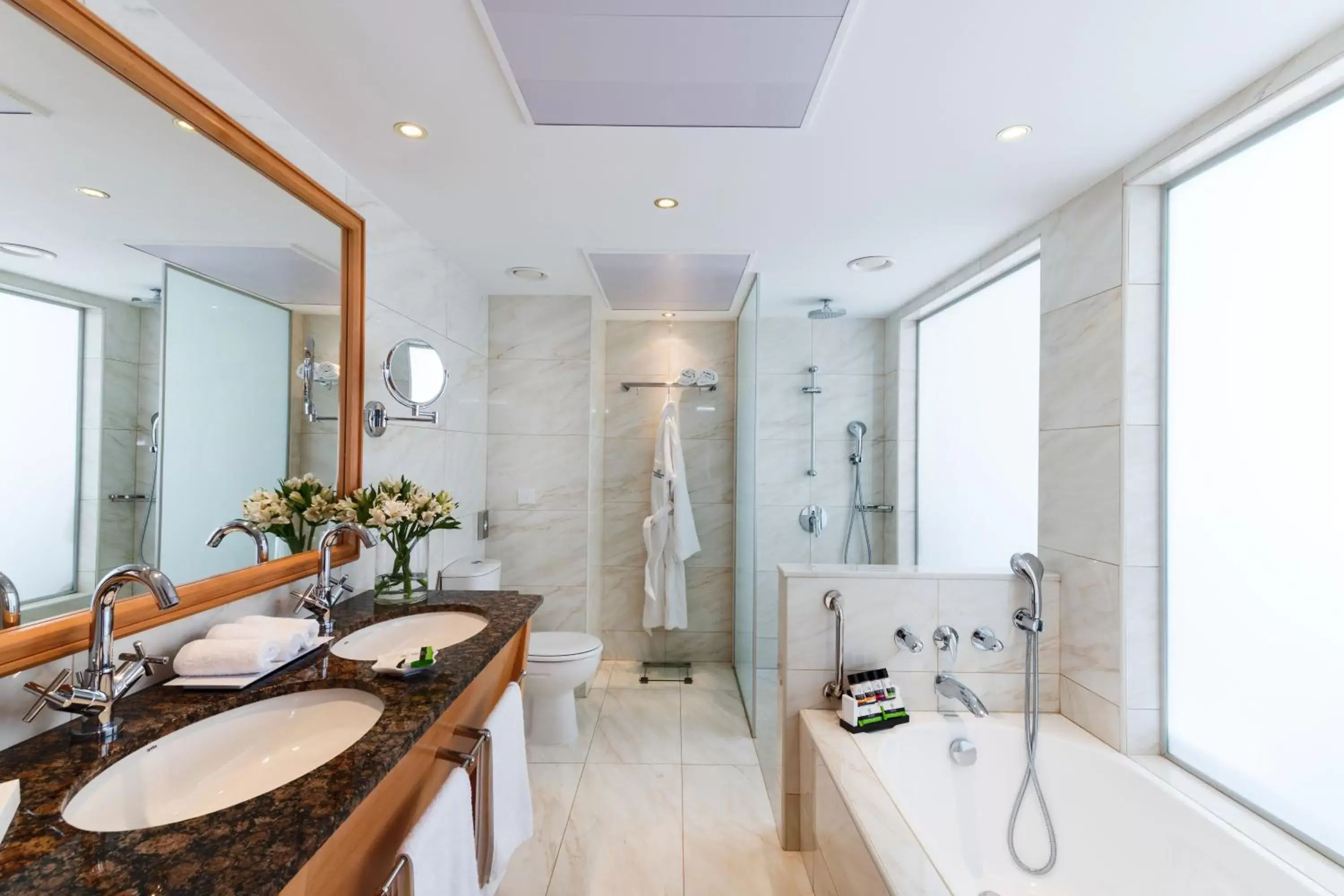 Shower, Bathroom in Constantinou Bros Athena Royal Beach Hotel