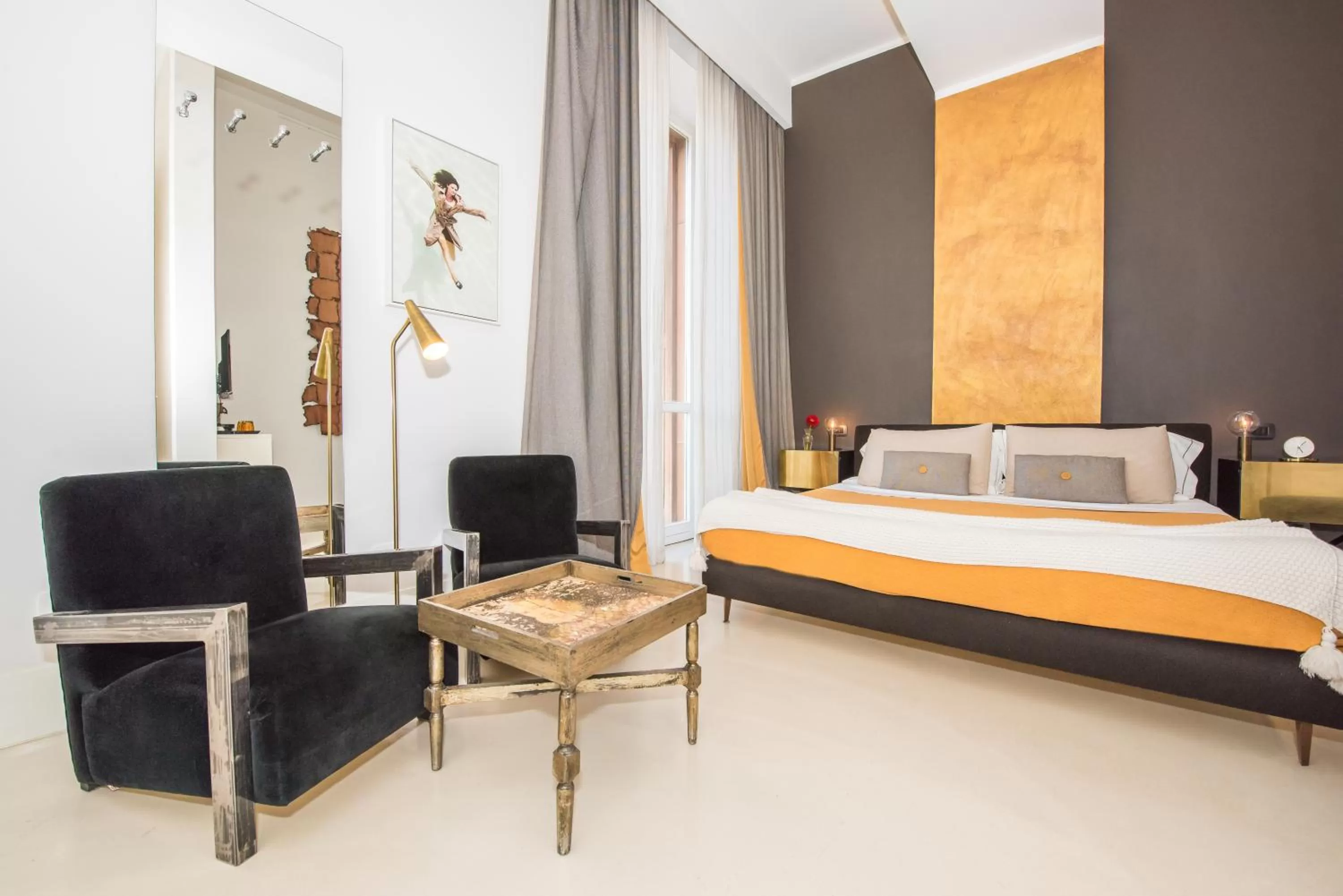 Bedroom, Bed in Piazza di Spagna 9