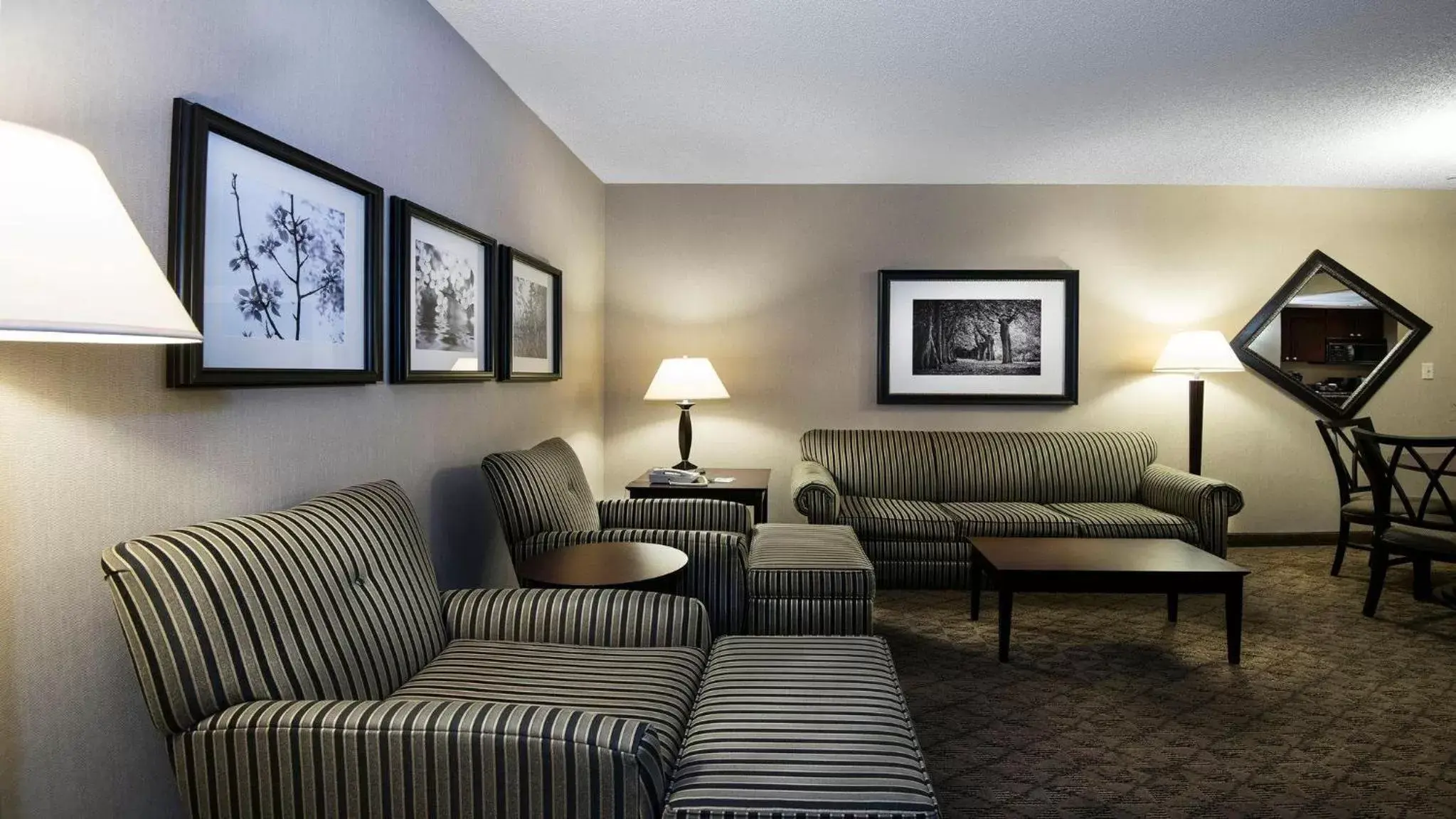 Living room, Seating Area in Holiday Inn Springdale-Fayetteville Area, an IHG Hotel