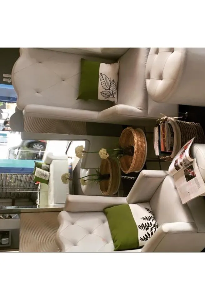 Seating area in Pillows Hotel Cebu