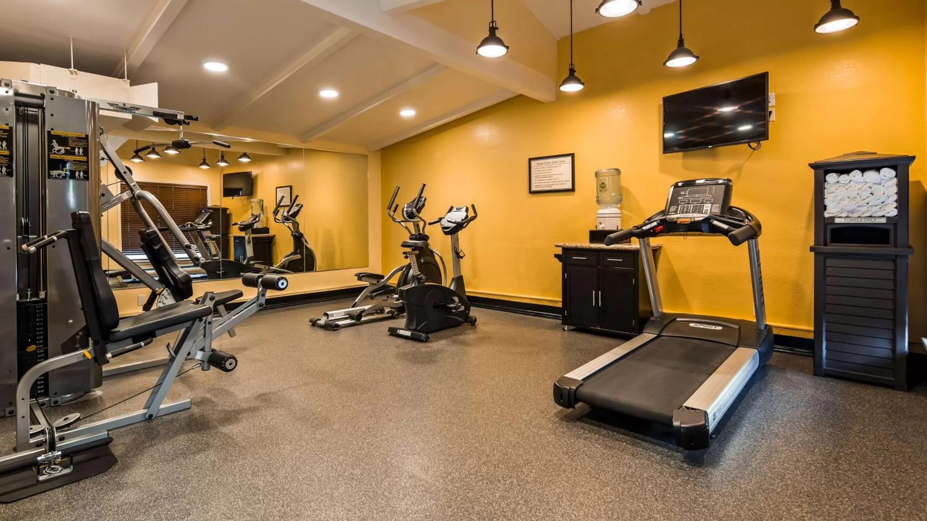 Fitness centre/facilities in Best Western Plus Humboldt House Inn