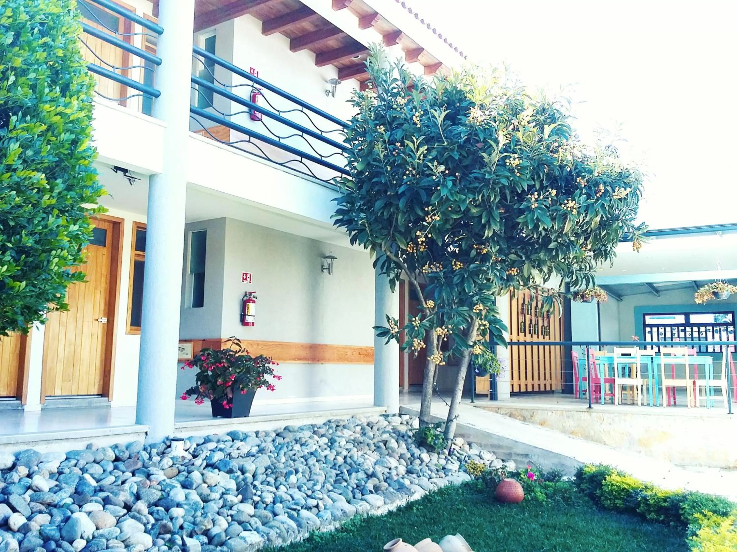Balcony/Terrace, Property Building in Hotel Casa Caelum
