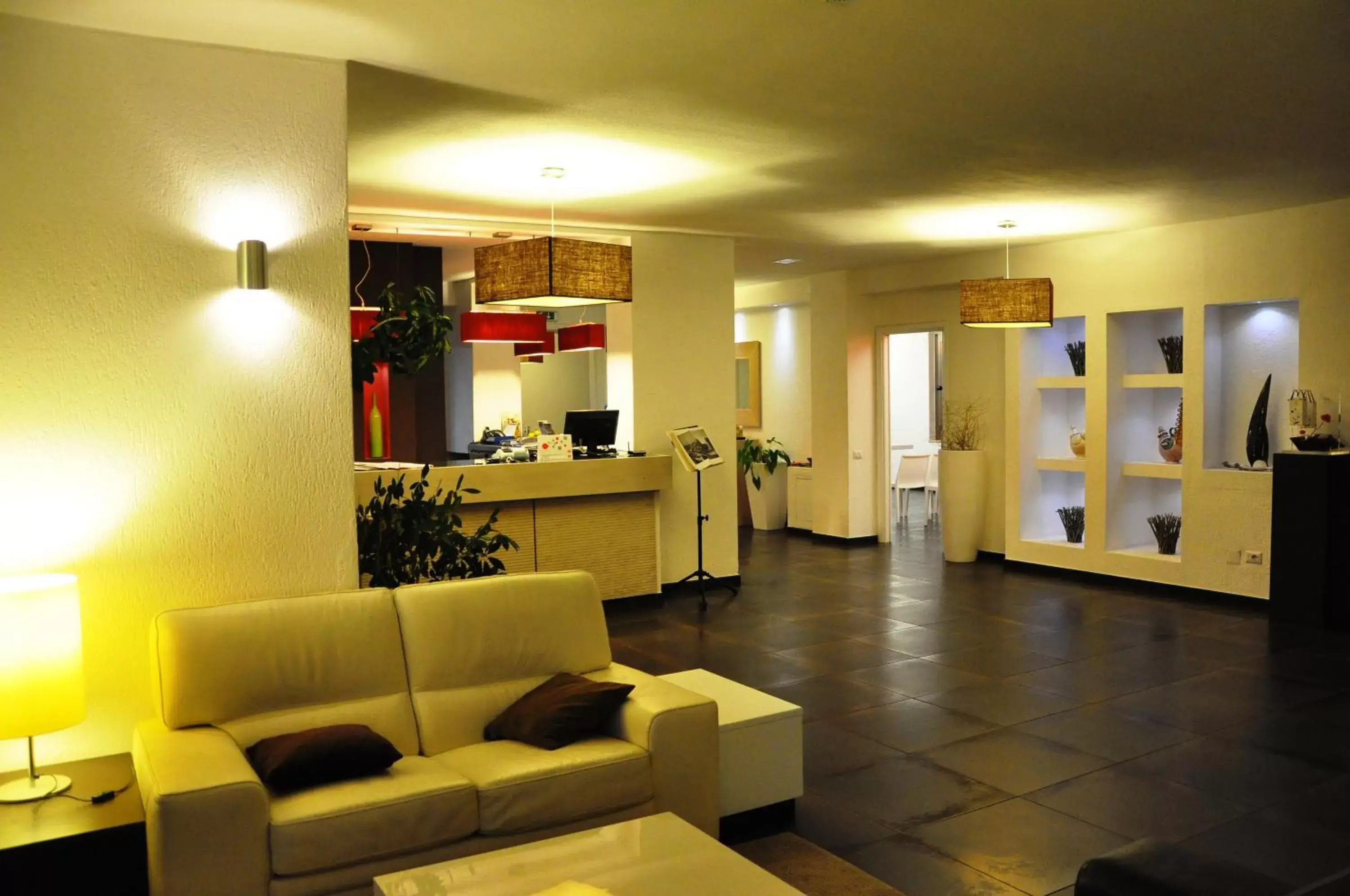 Lobby or reception in Hotel Sandalia
