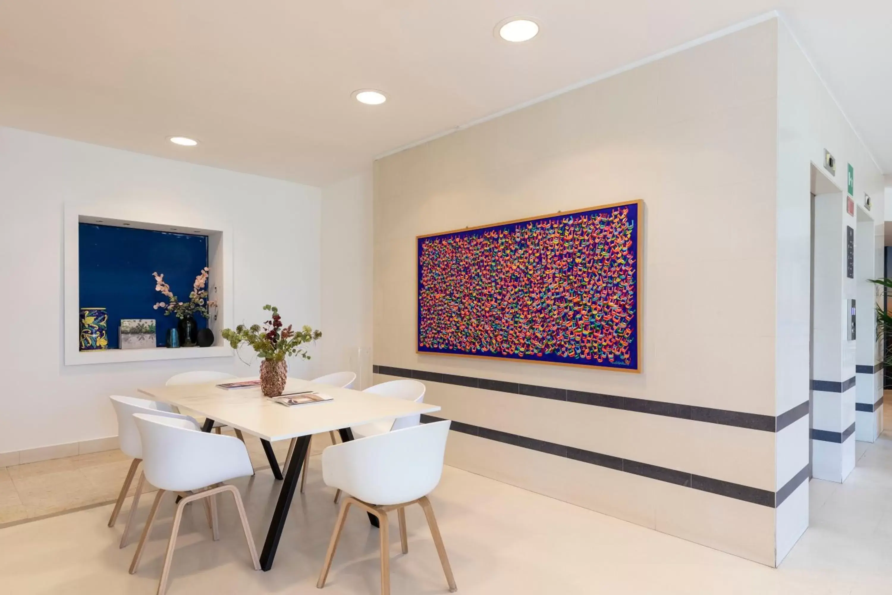 Lobby or reception, Dining Area in B&B HOTEL Trapani Crystal